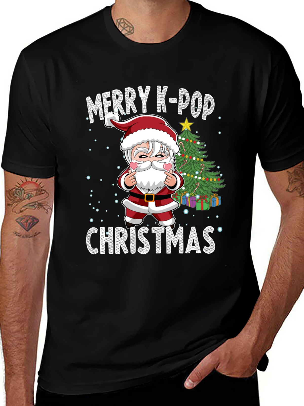 Merry K-Pop Christmas T-Shirt