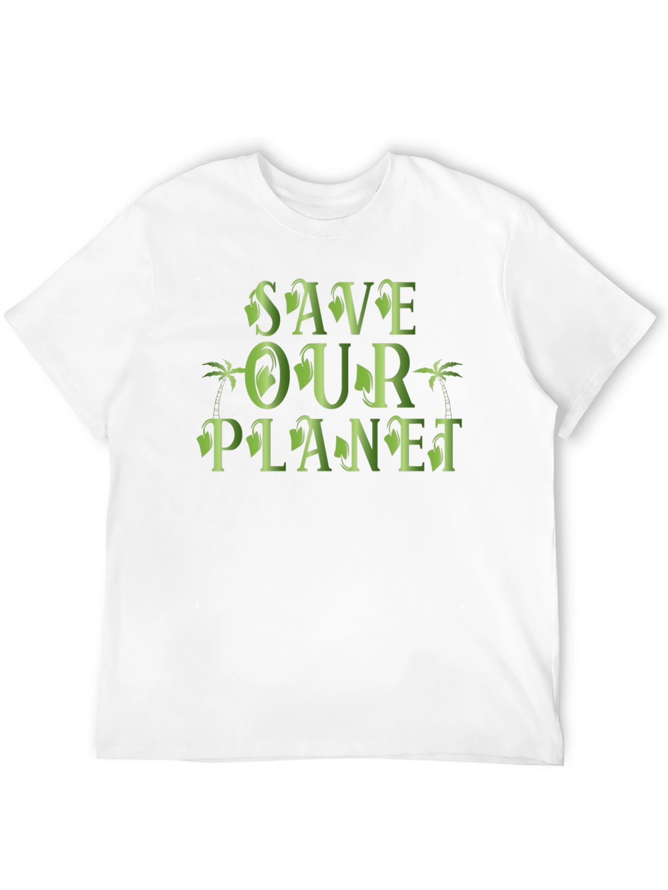 Save Our Planet Graphic T-Shirt - Eco-Friendly Design