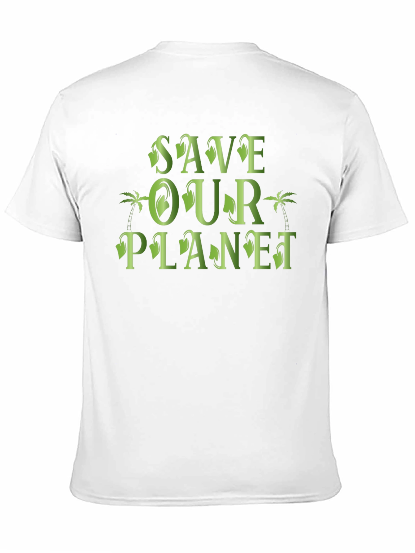Save Our Planet Graphic T-Shirt - Eco-Friendly Design