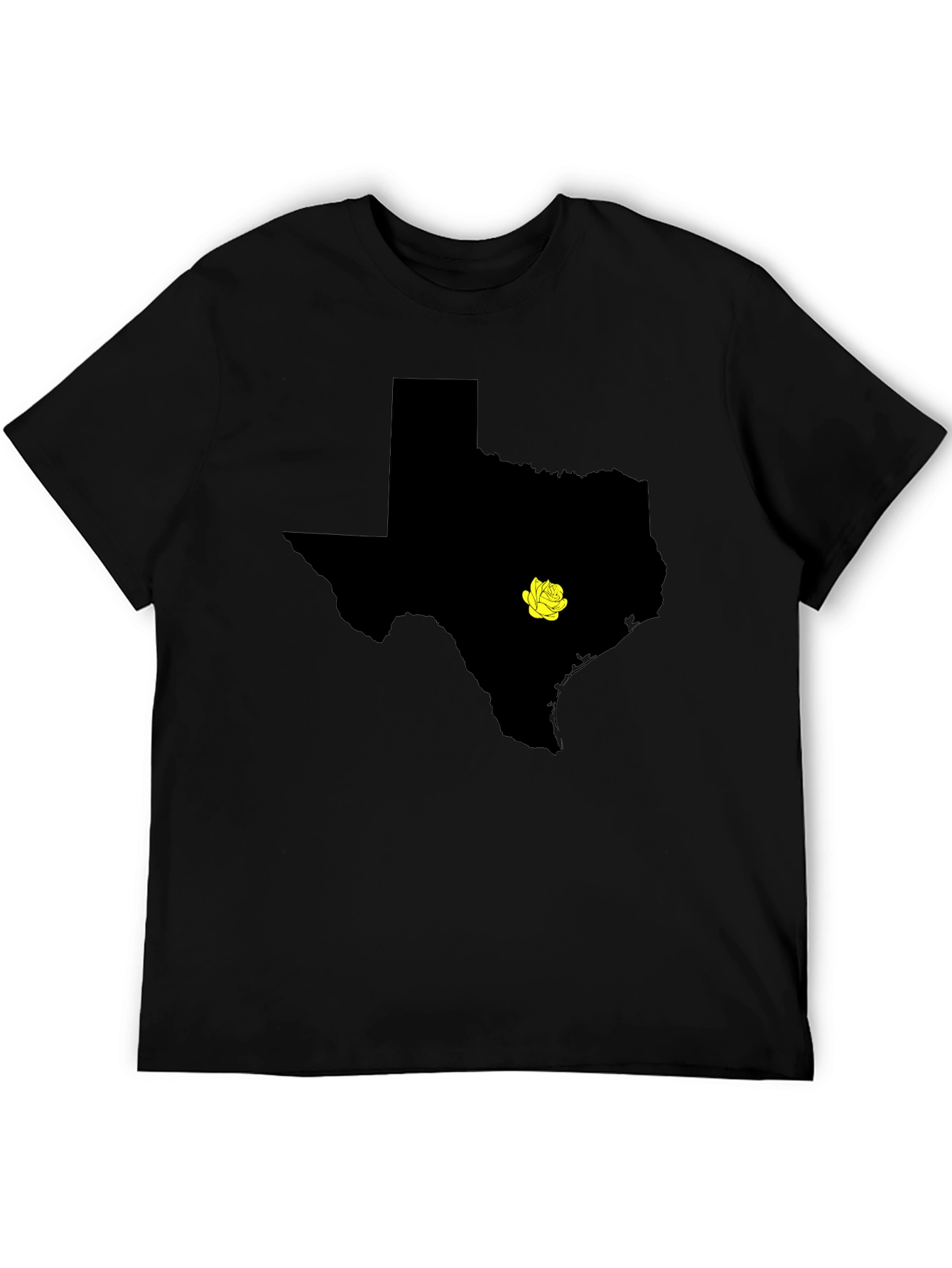 Texas State Pride T-Shirt - Yellow Rose Edition