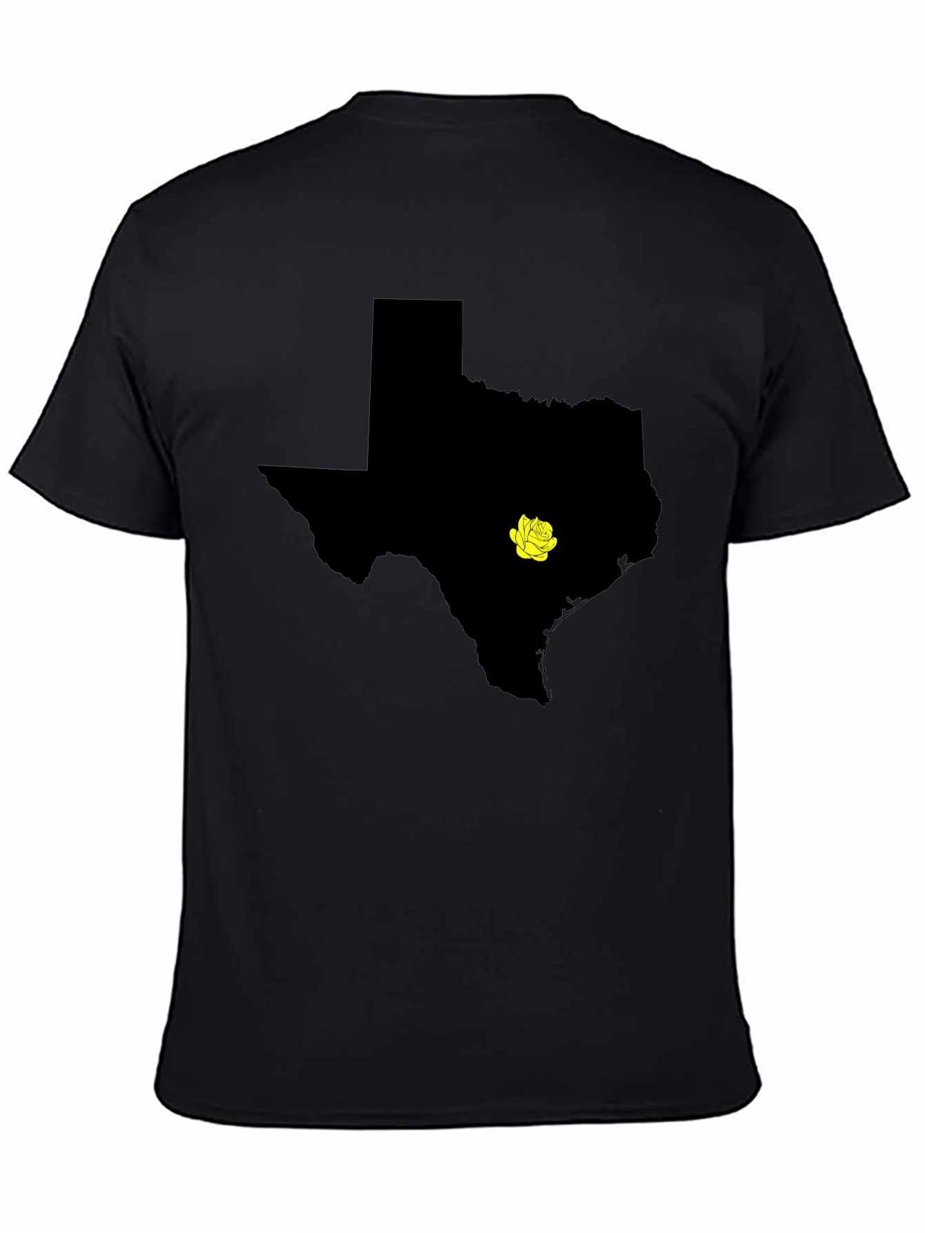 Texas State Pride T-Shirt - Yellow Rose Edition