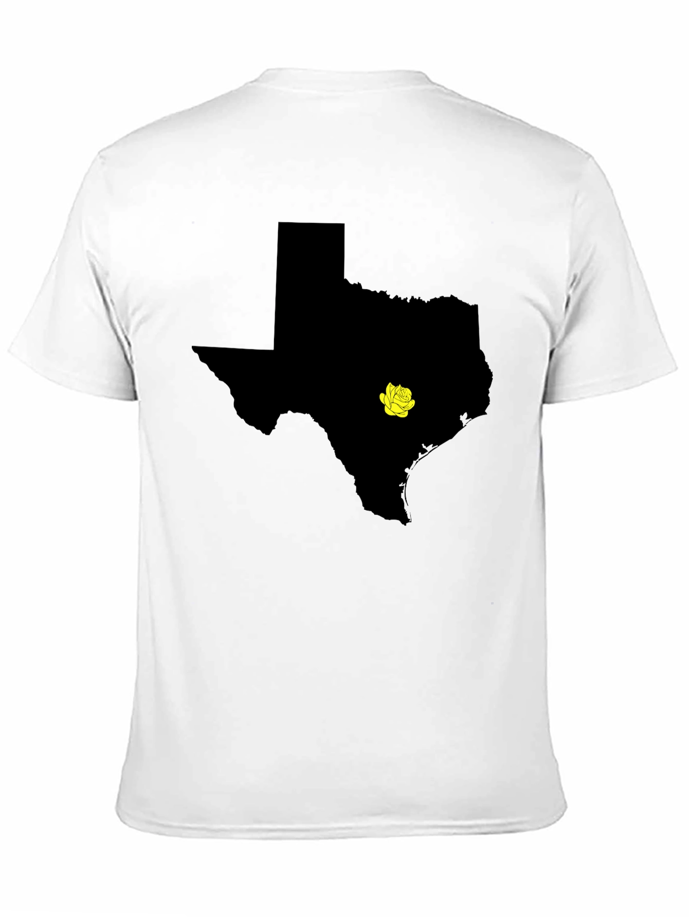 Texas State Pride T-Shirt - Yellow Rose Edition