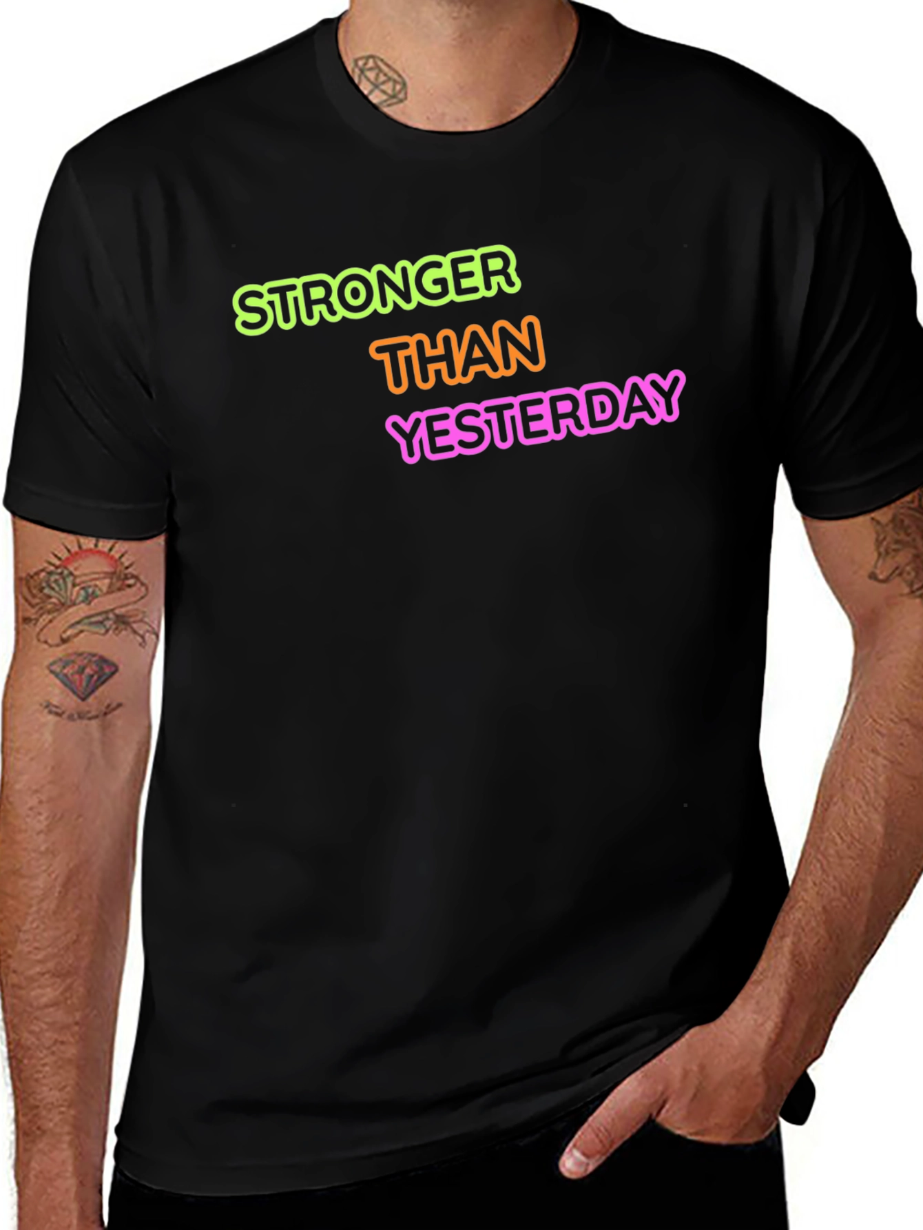 Stronger Than Yesterday Graphic Tee