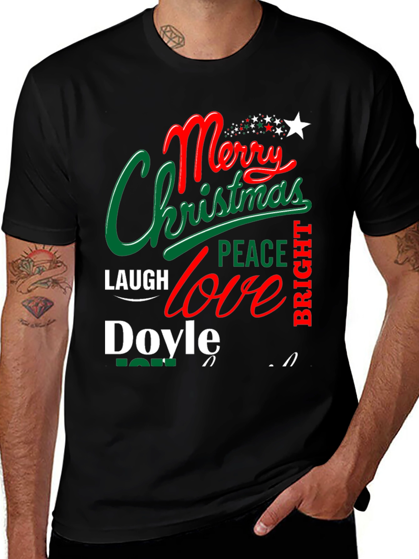 Festive Merry Christmas T-Shirt