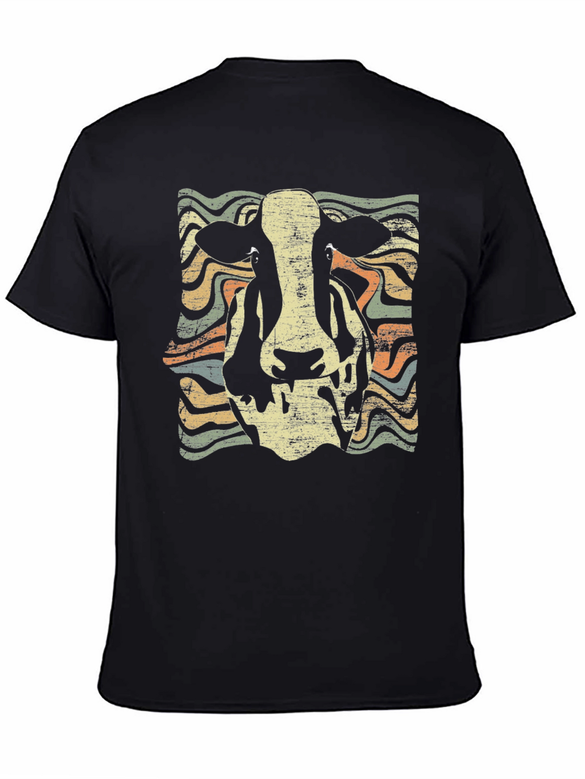 Retro Cow Graphic Tee