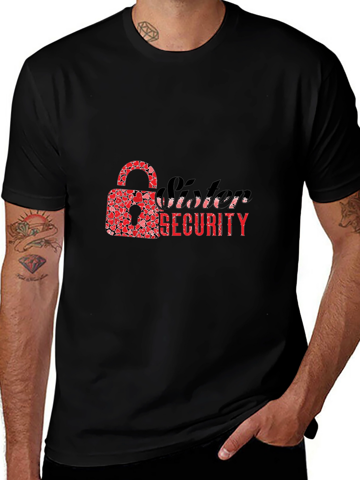 Sister Security Graphic Tee