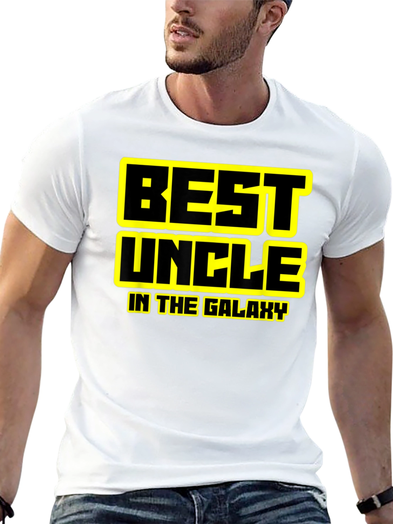Best Uncle in the Galaxy Graphic T-Shirt