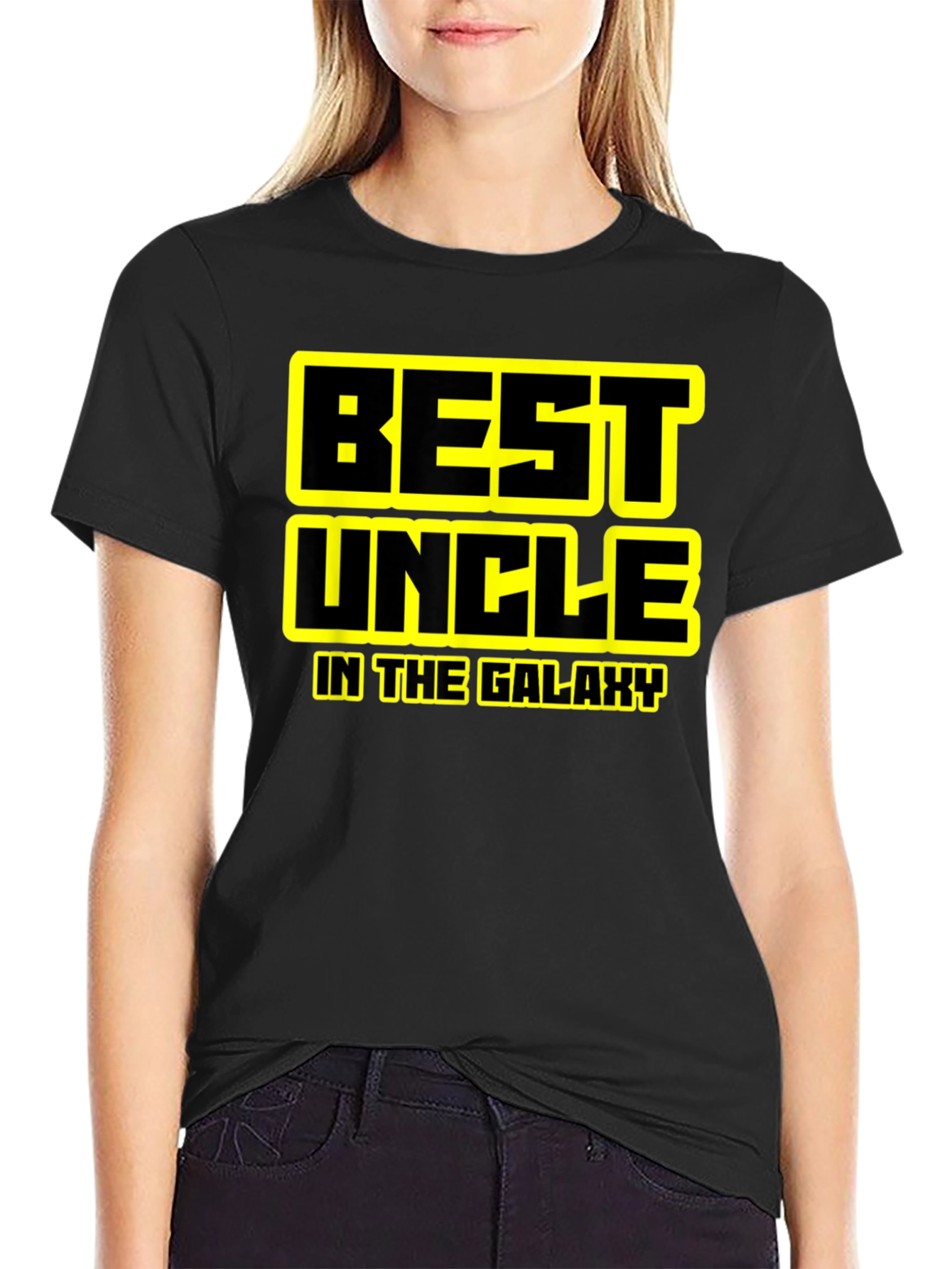 Best Uncle in the Galaxy Graphic T-Shirt