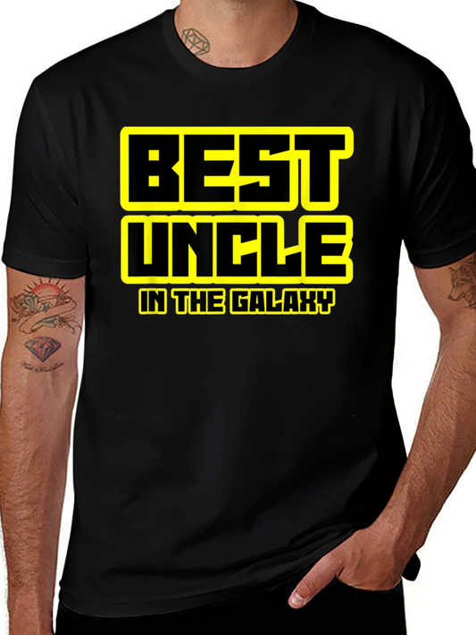 Best Uncle in the Galaxy Graphic T-Shirt