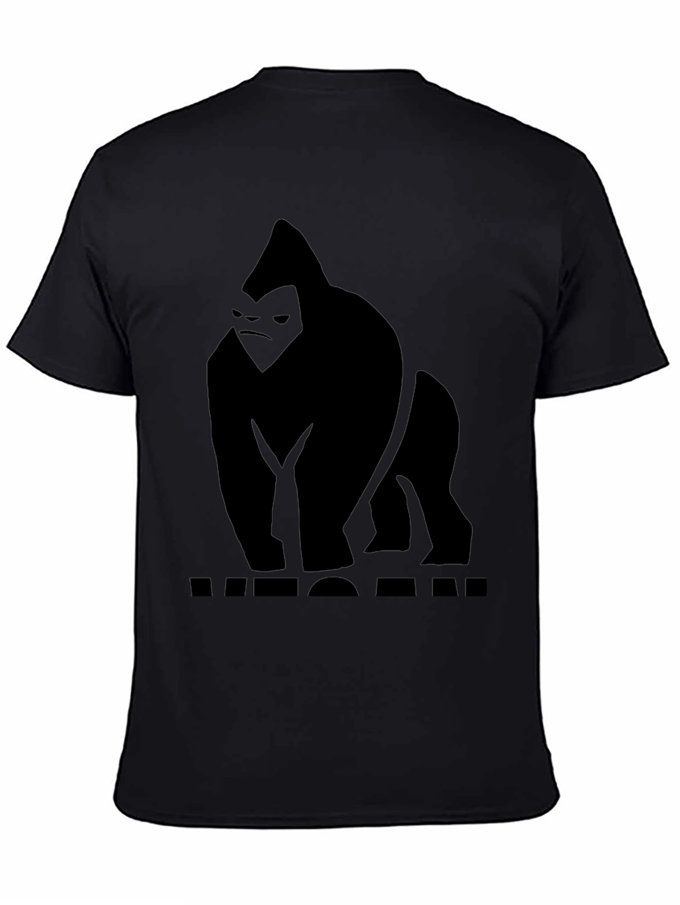 Black Gorilla Graphic T-Shirt