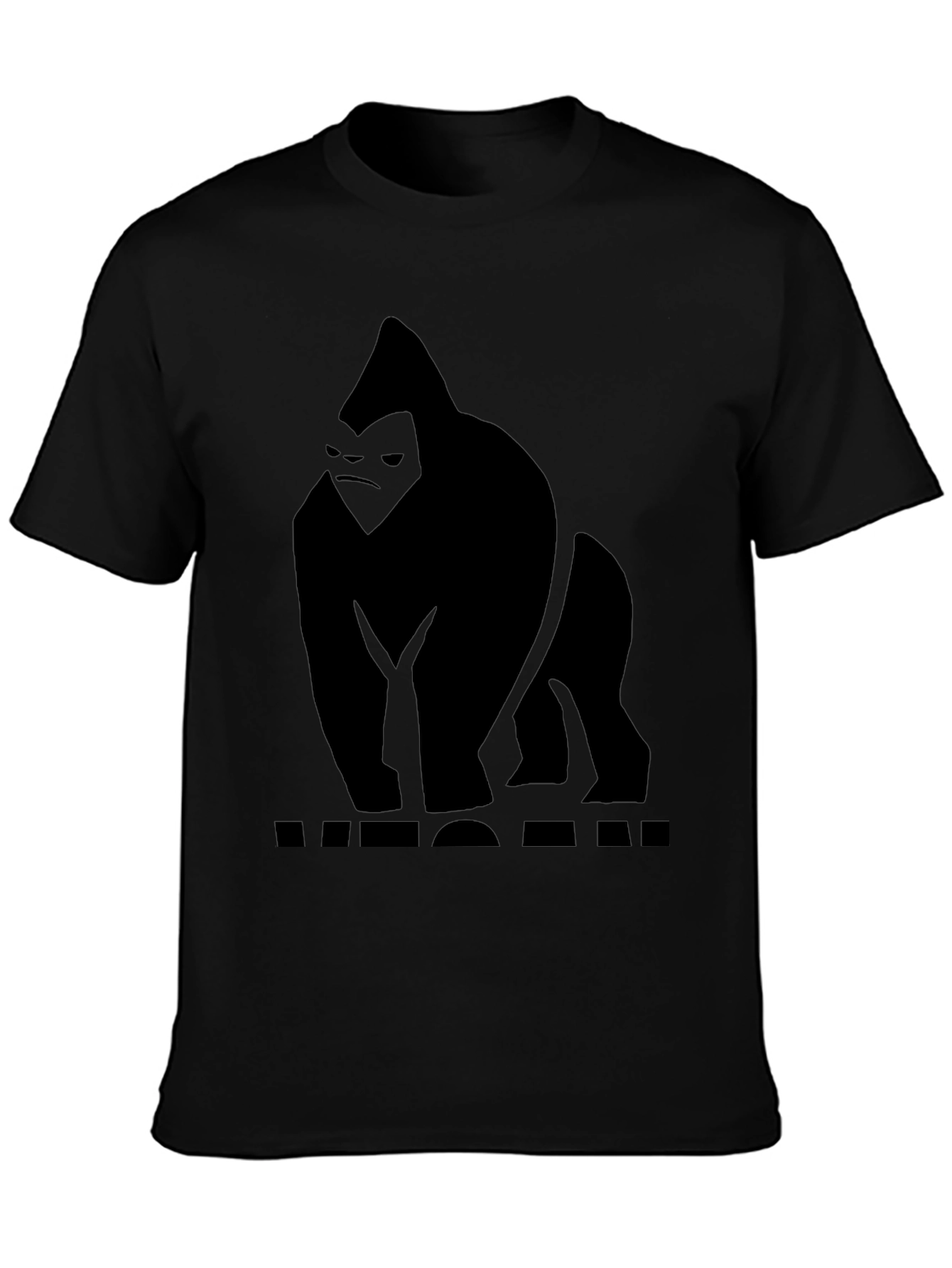 Black Gorilla Graphic T-Shirt
