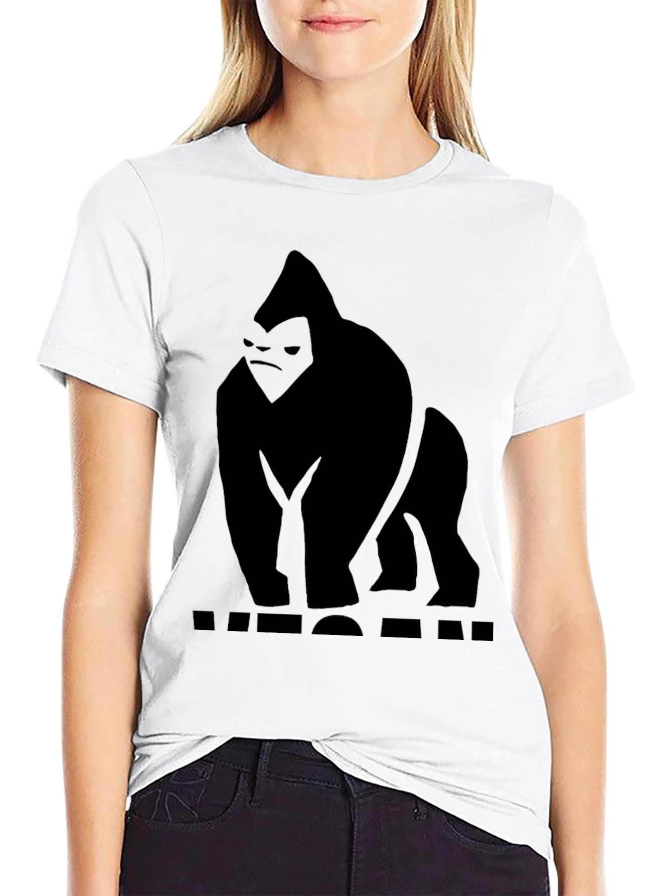 Black Gorilla Graphic T-Shirt