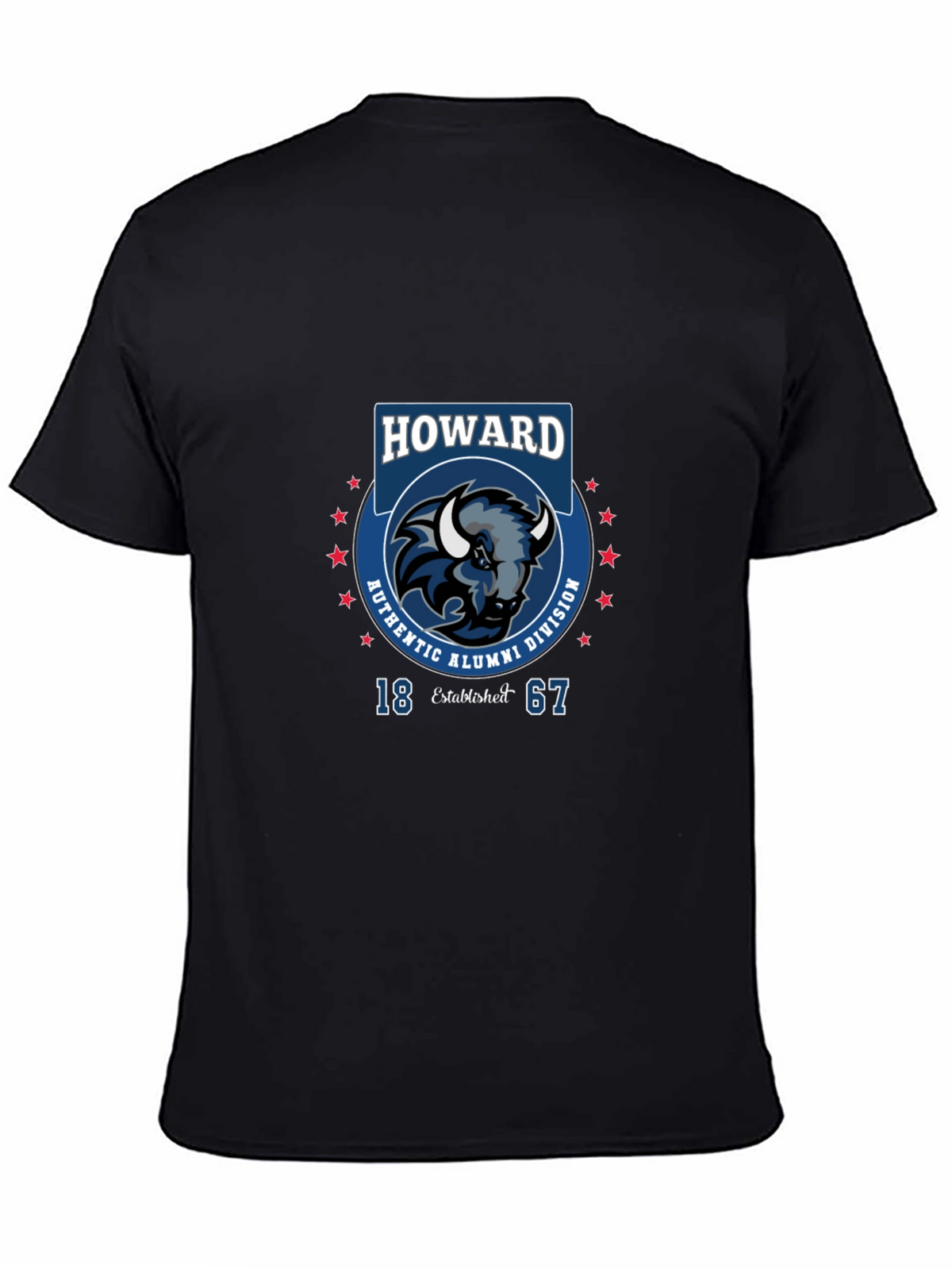 Howard University Alumni Black T-Shirt