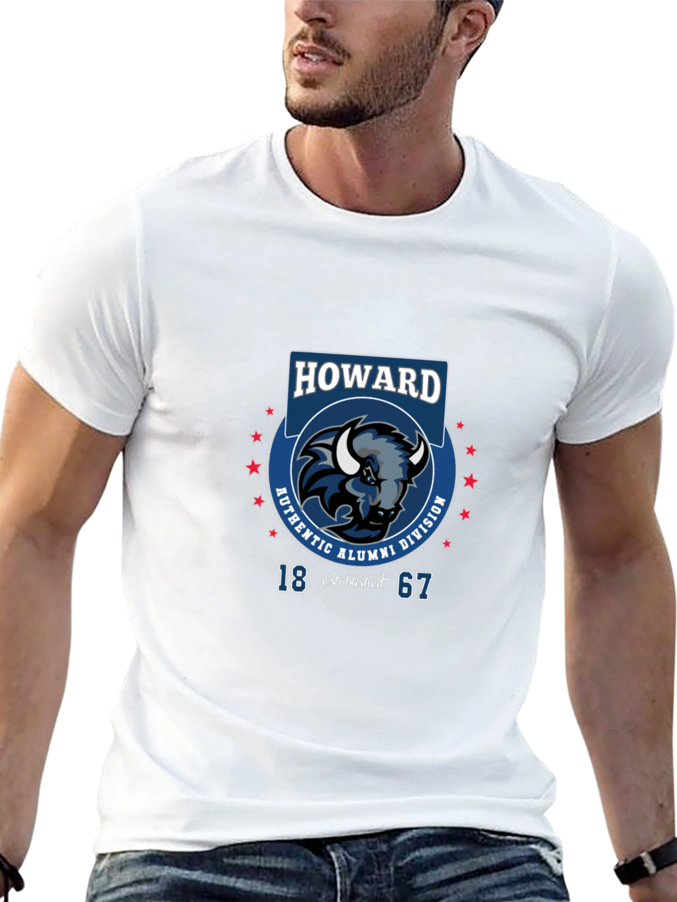 Howard University Alumni Black T-Shirt