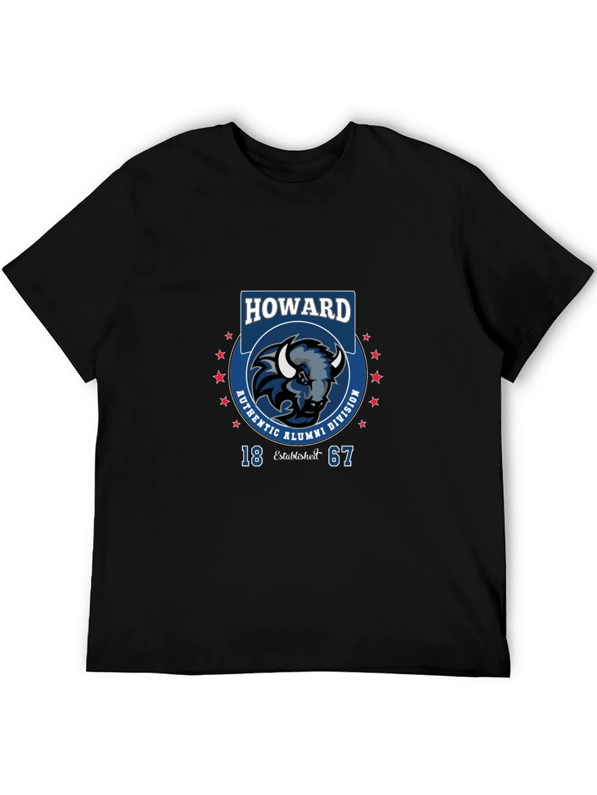 Howard University Alumni Black T-Shirt