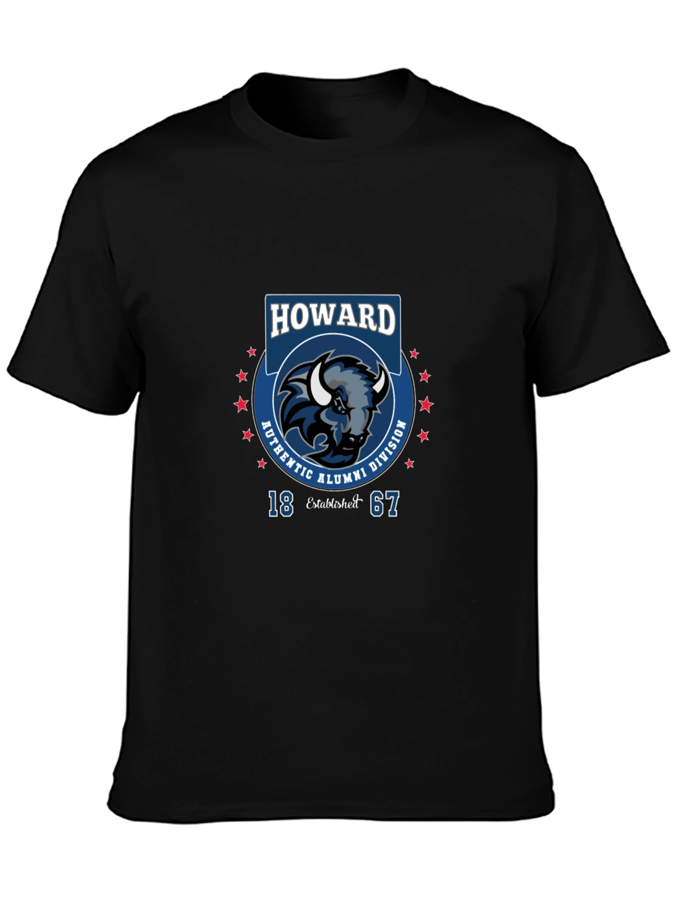 Howard University Alumni Black T-Shirt