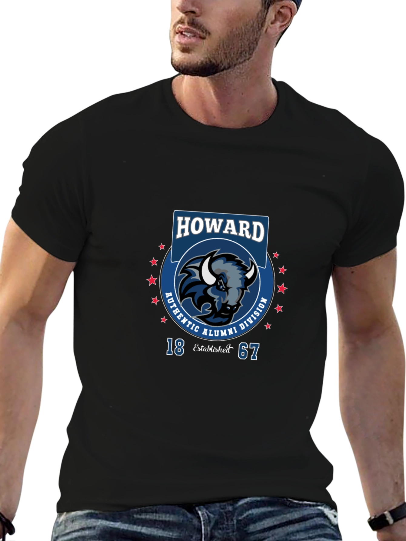 Howard University Alumni Black T-Shirt