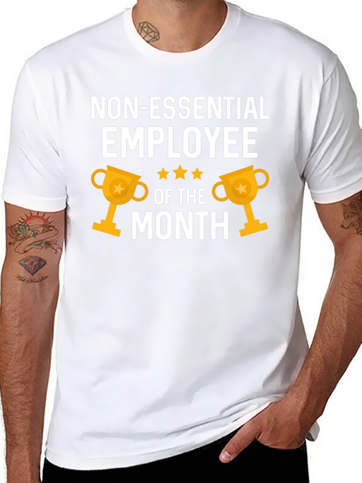 Non-Essential Employee of the Month T-Shirt