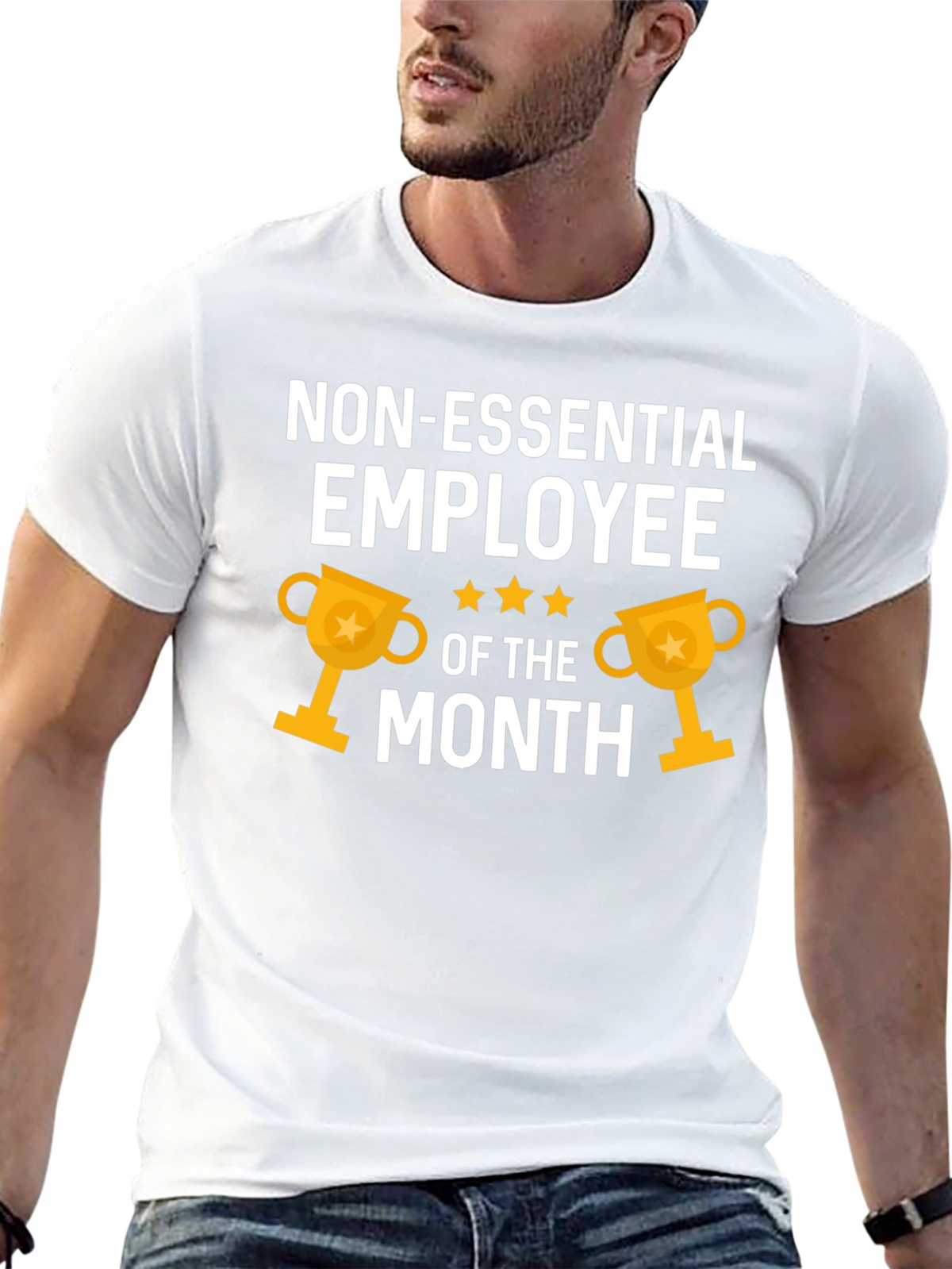 Non-Essential Employee of the Month T-Shirt