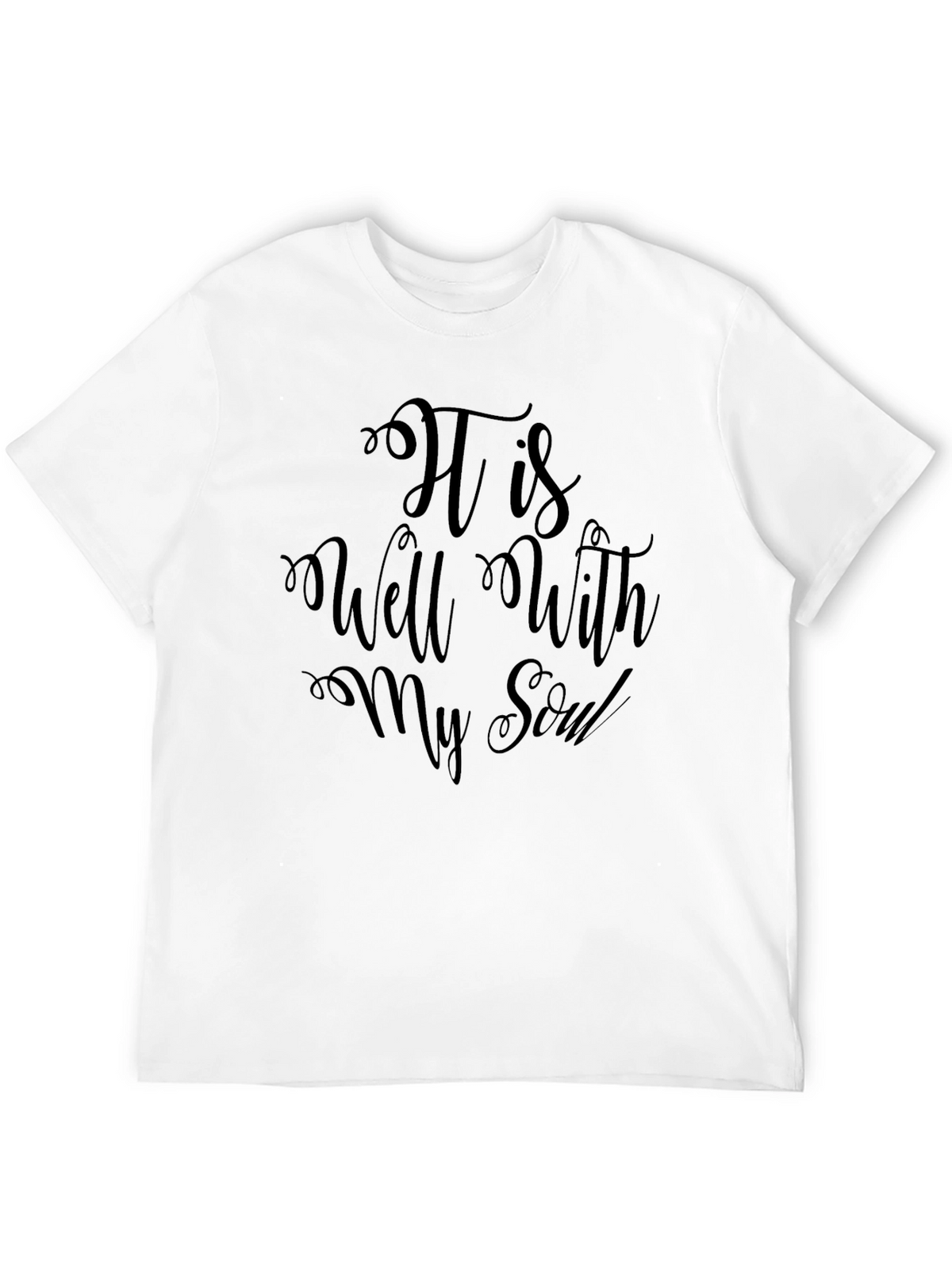 It is Well With My Soul Black T-Shirt