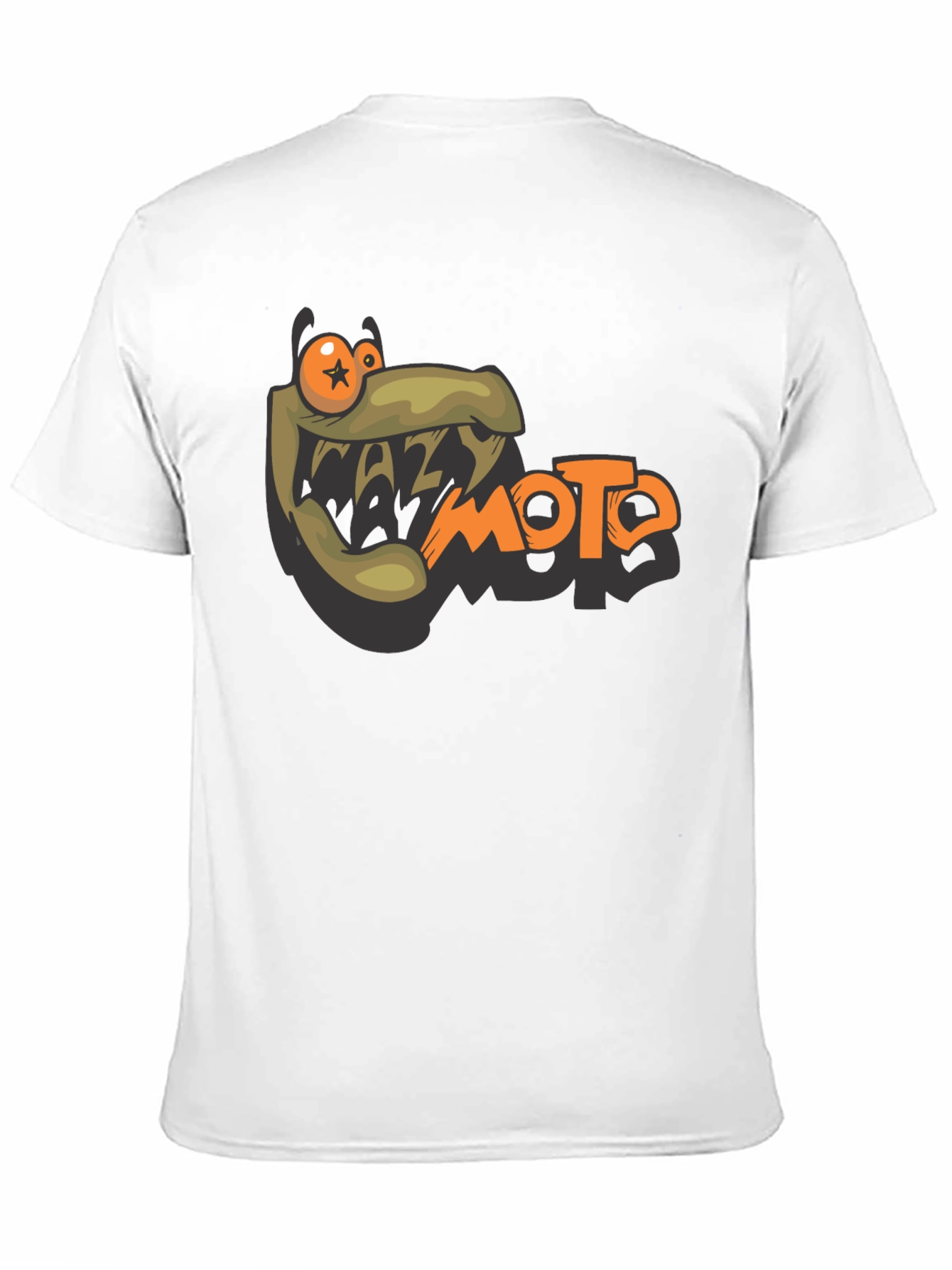 Crazy Moto Graphic Tee - Black