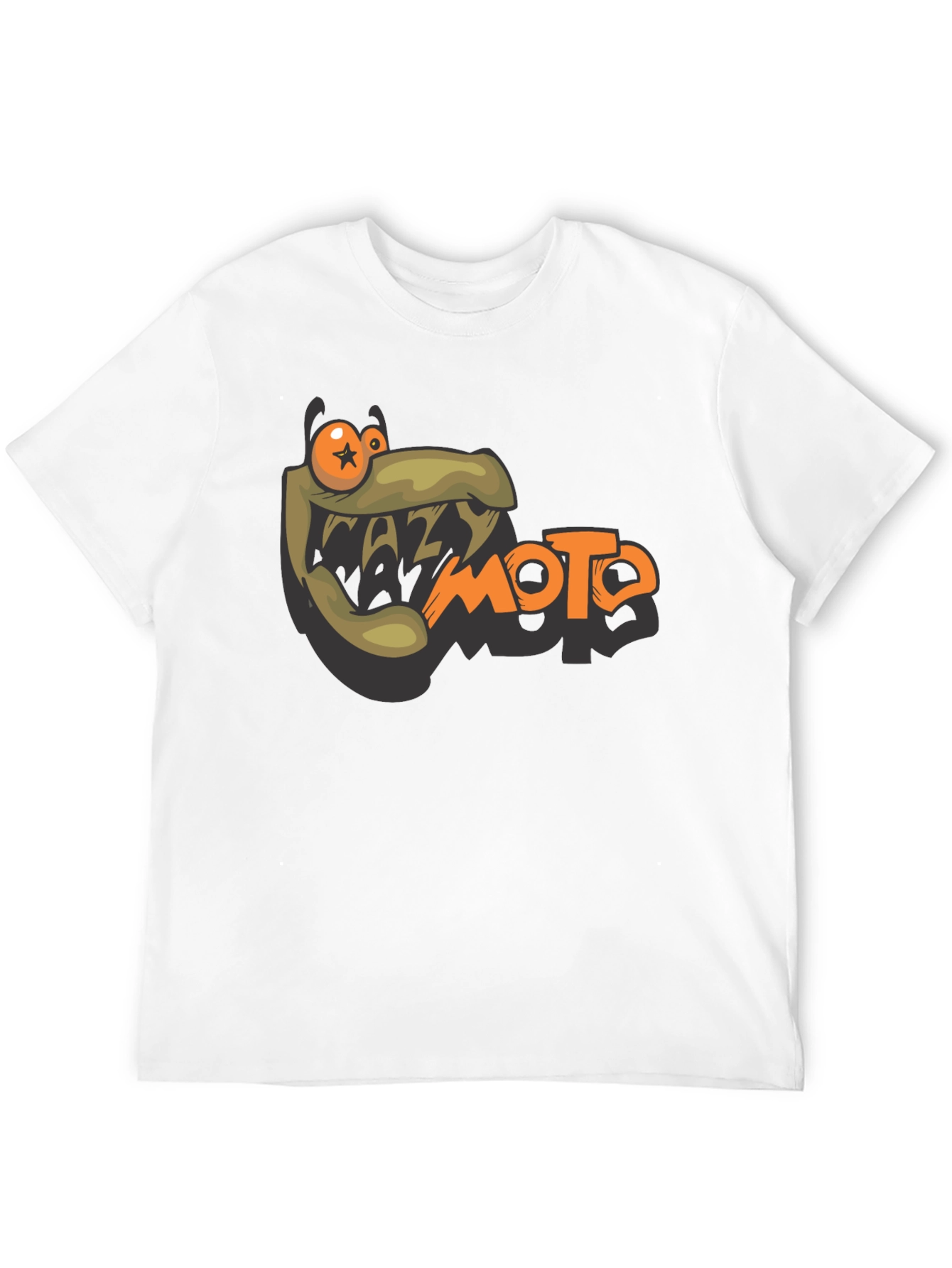 Crazy Moto Graphic Tee - Black