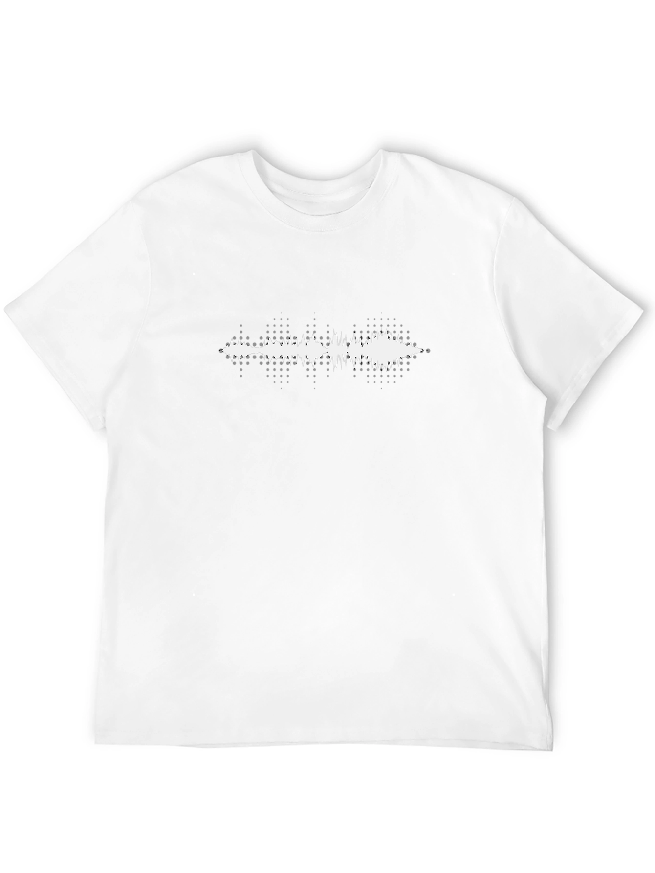 Sound Wave Graphic Tee - Black T-Shirt