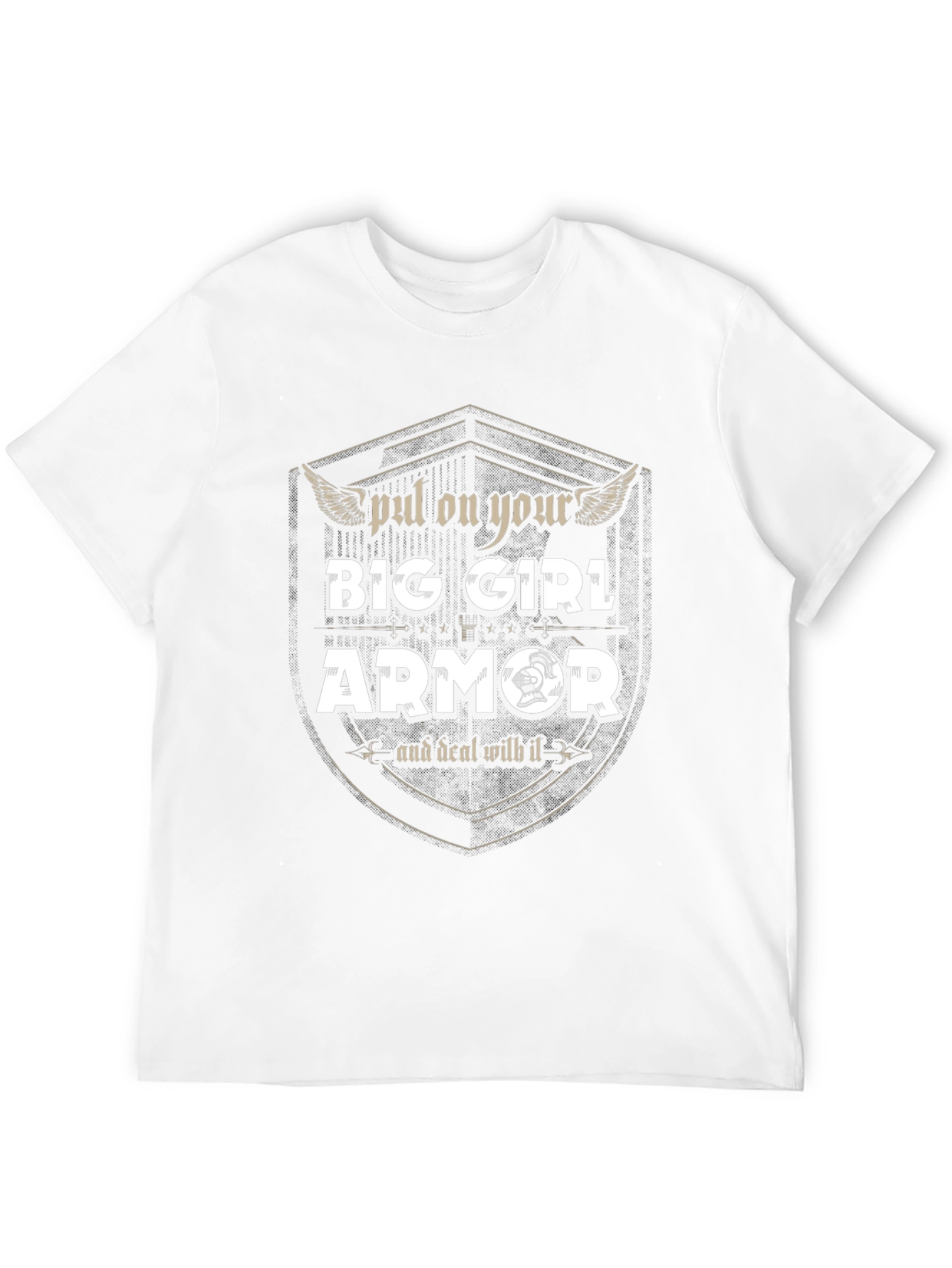Big Girl Armor Graphic Tee - Empowering Fashion