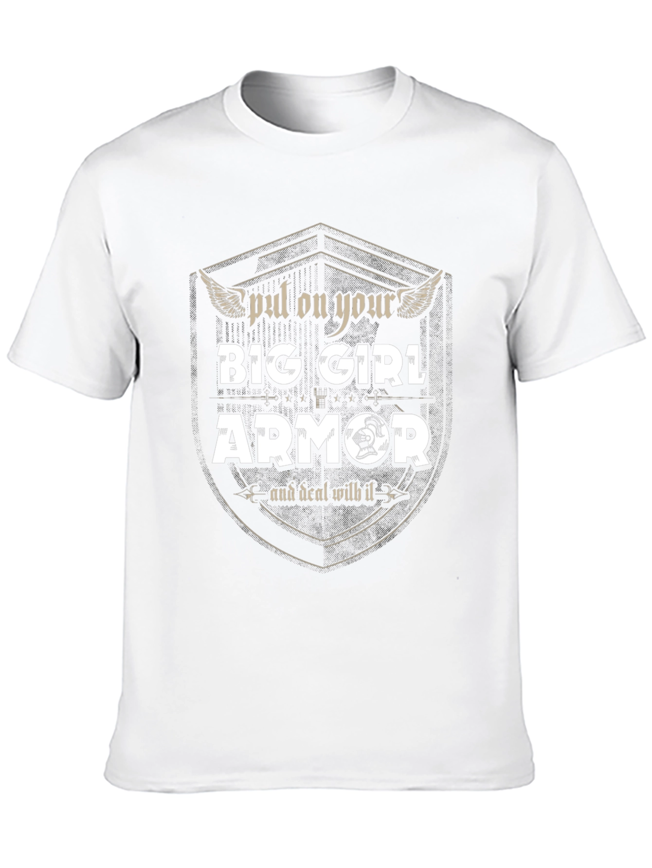 Big Girl Armor Graphic Tee - Empowering Fashion