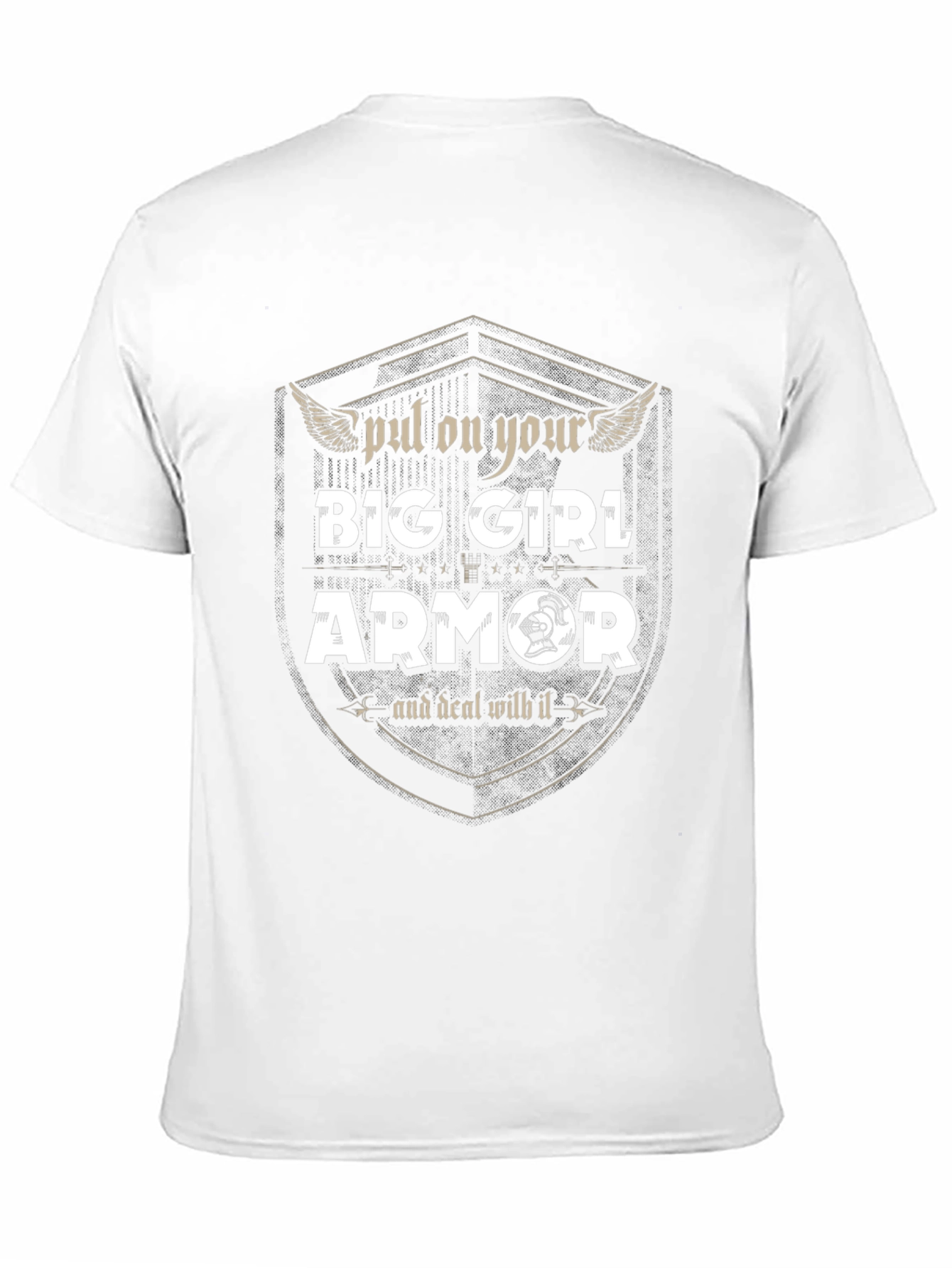 Big Girl Armor Graphic Tee - Empowering Fashion