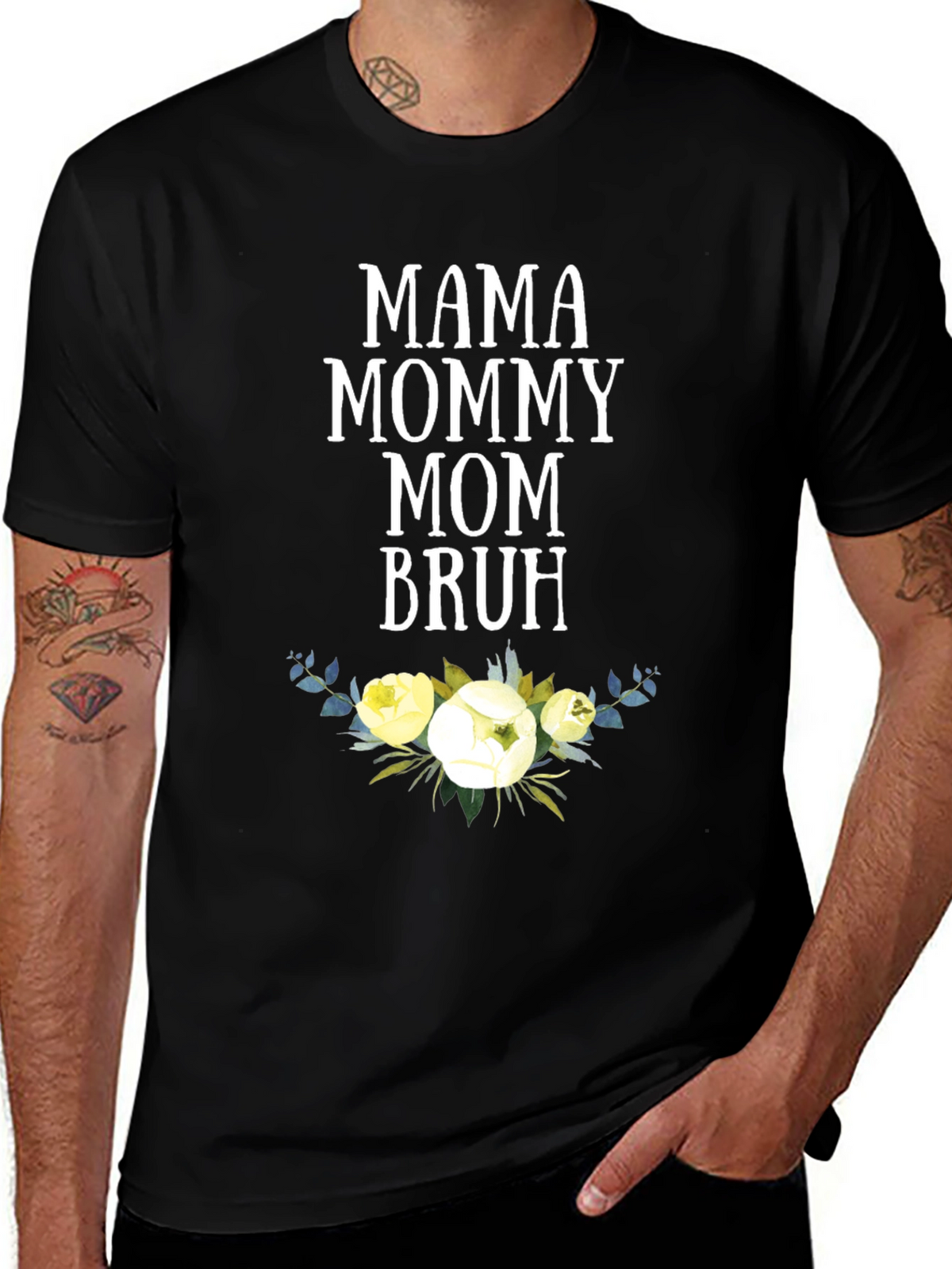 Mama Mommy Mom Bruh T-Shirt