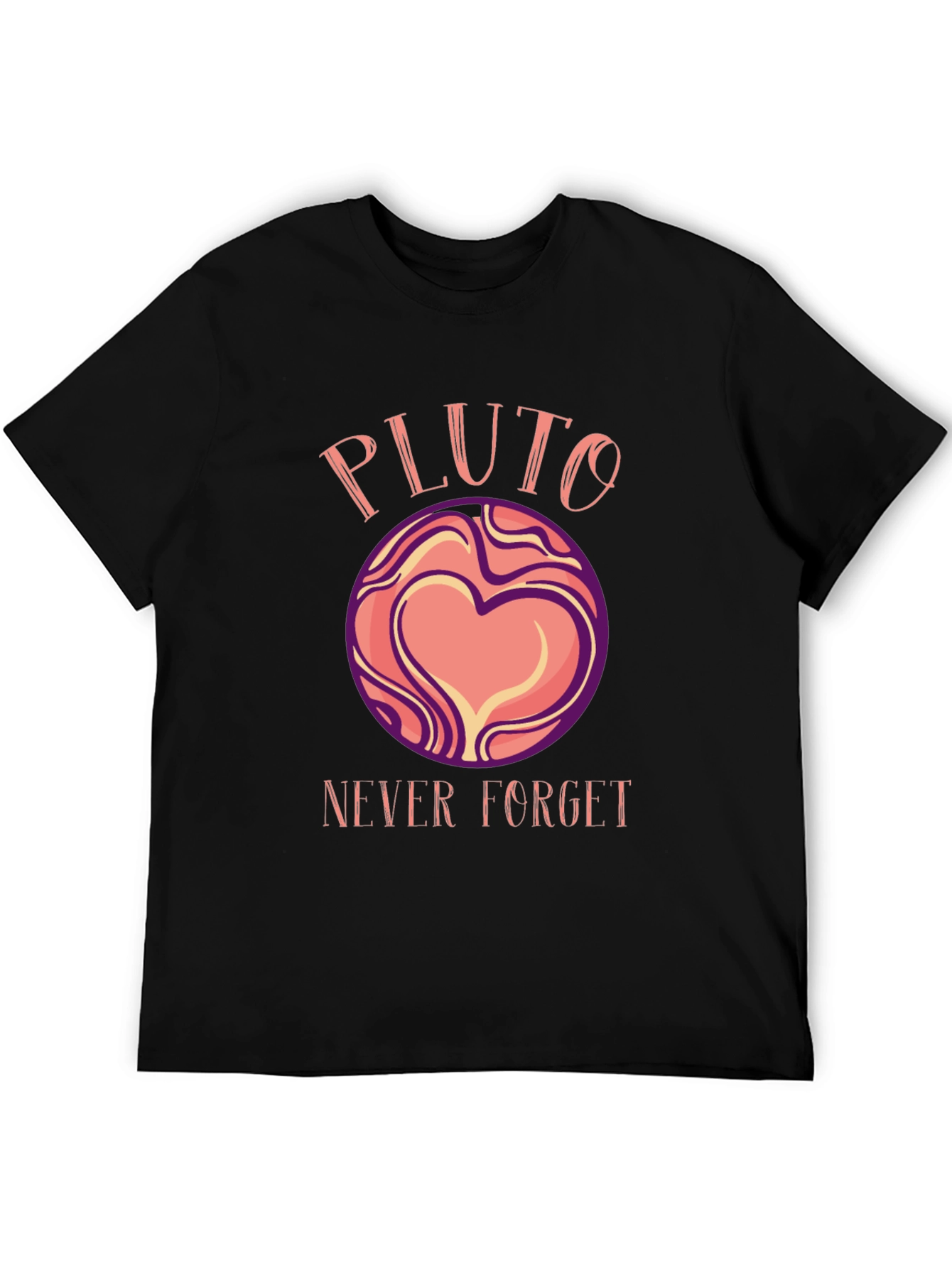 Pluto Never Forget Graphic T-Shirt
