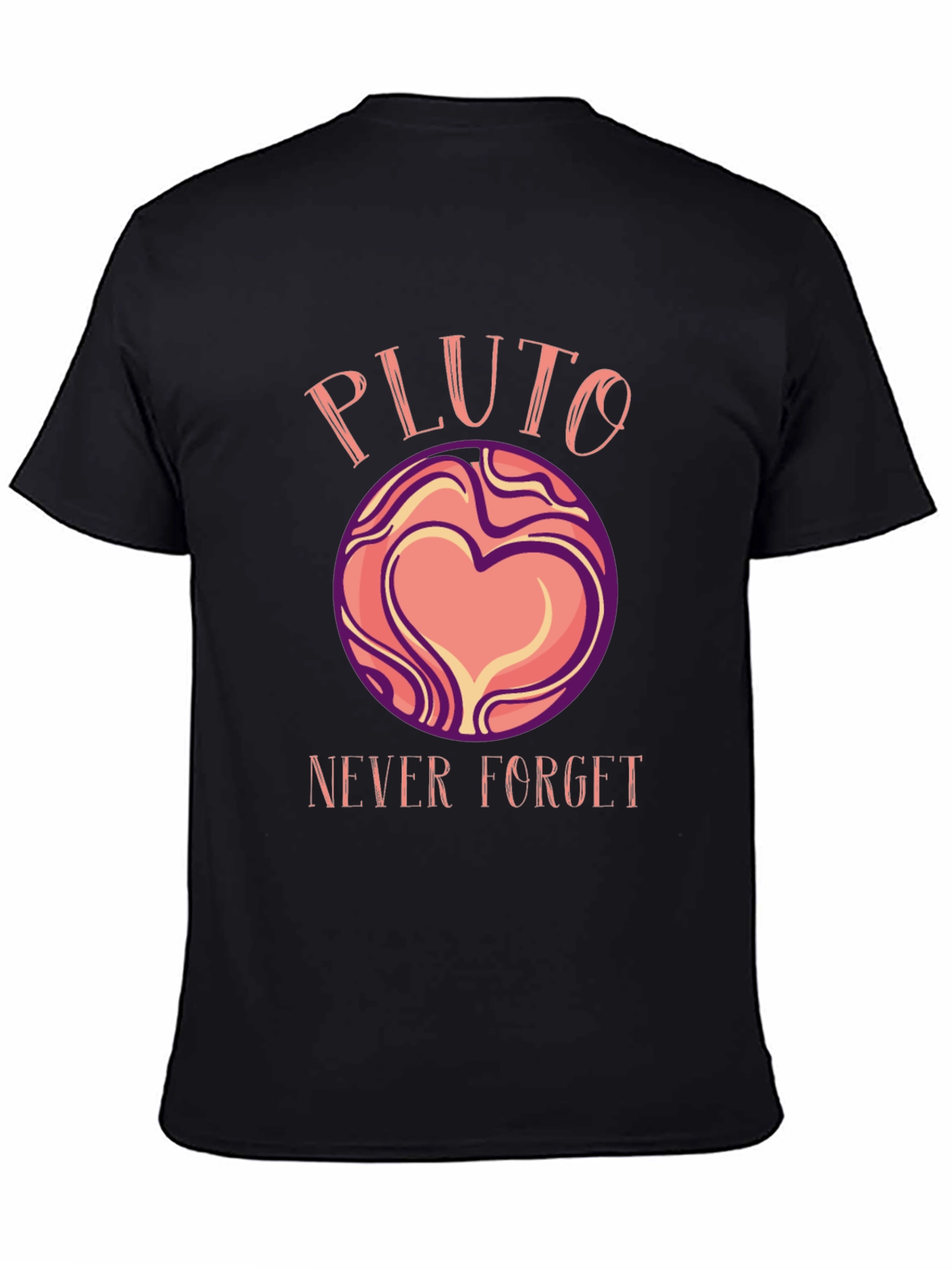 Pluto Never Forget Graphic T-Shirt