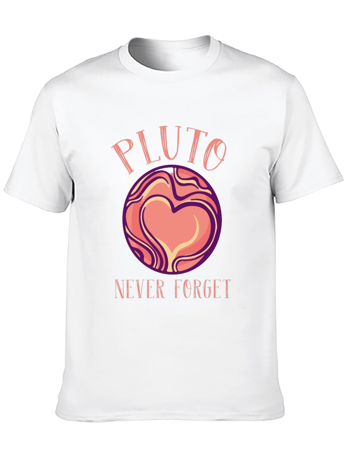 Pluto Never Forget Graphic T-Shirt