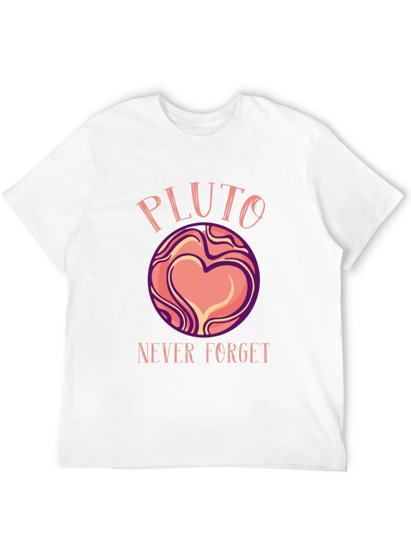 Pluto Never Forget Graphic T-Shirt