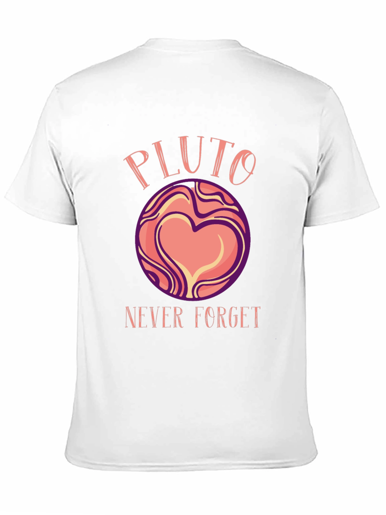 Pluto Never Forget Graphic T-Shirt