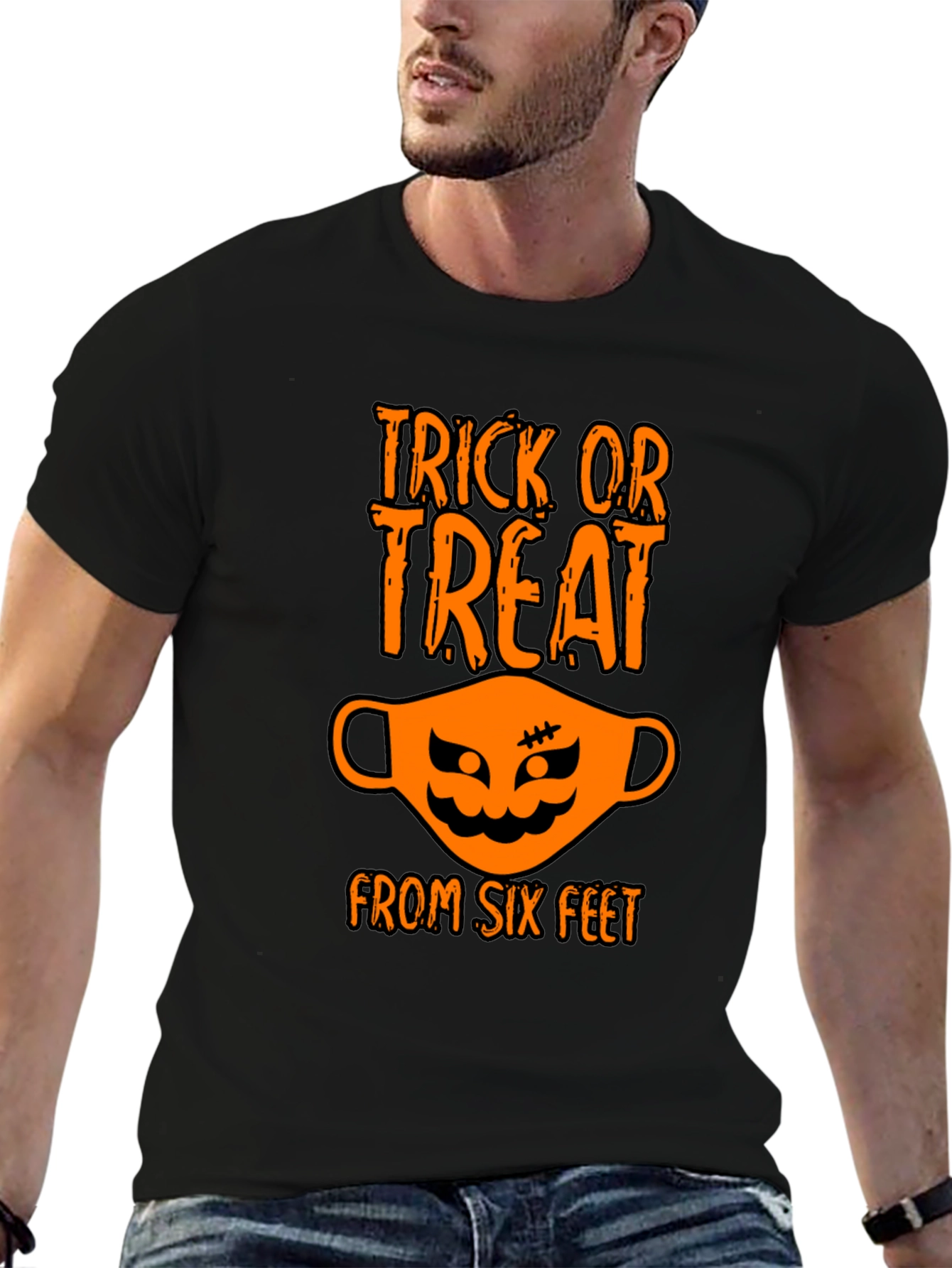Trick or Treat From Six Feet T-Shirt