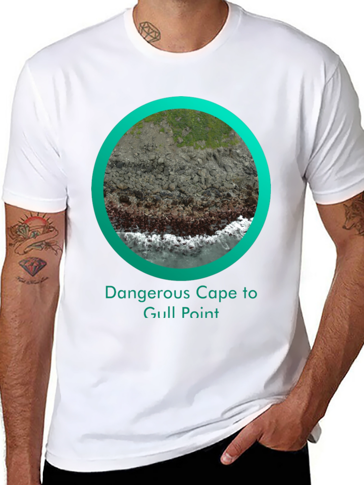 Dangerous Cape to Gull Point Graphic Tee