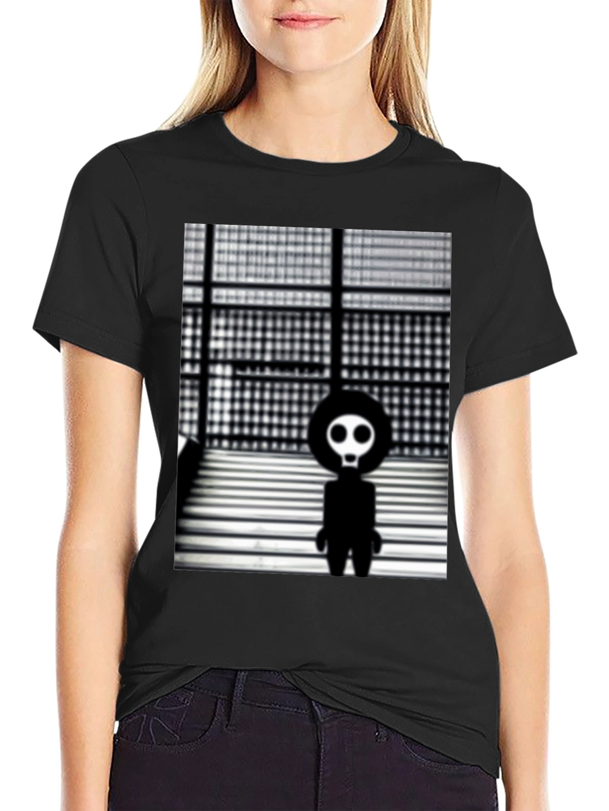Grim Reaper Graphic Black T-Shirt