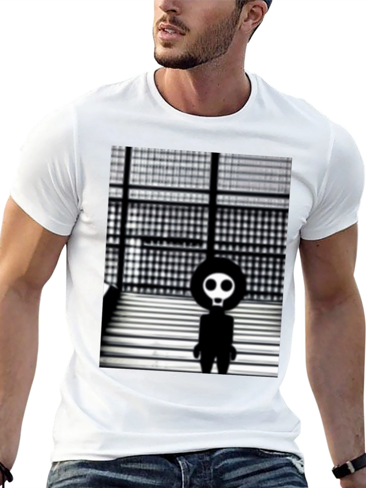 Grim Reaper Graphic Black T-Shirt