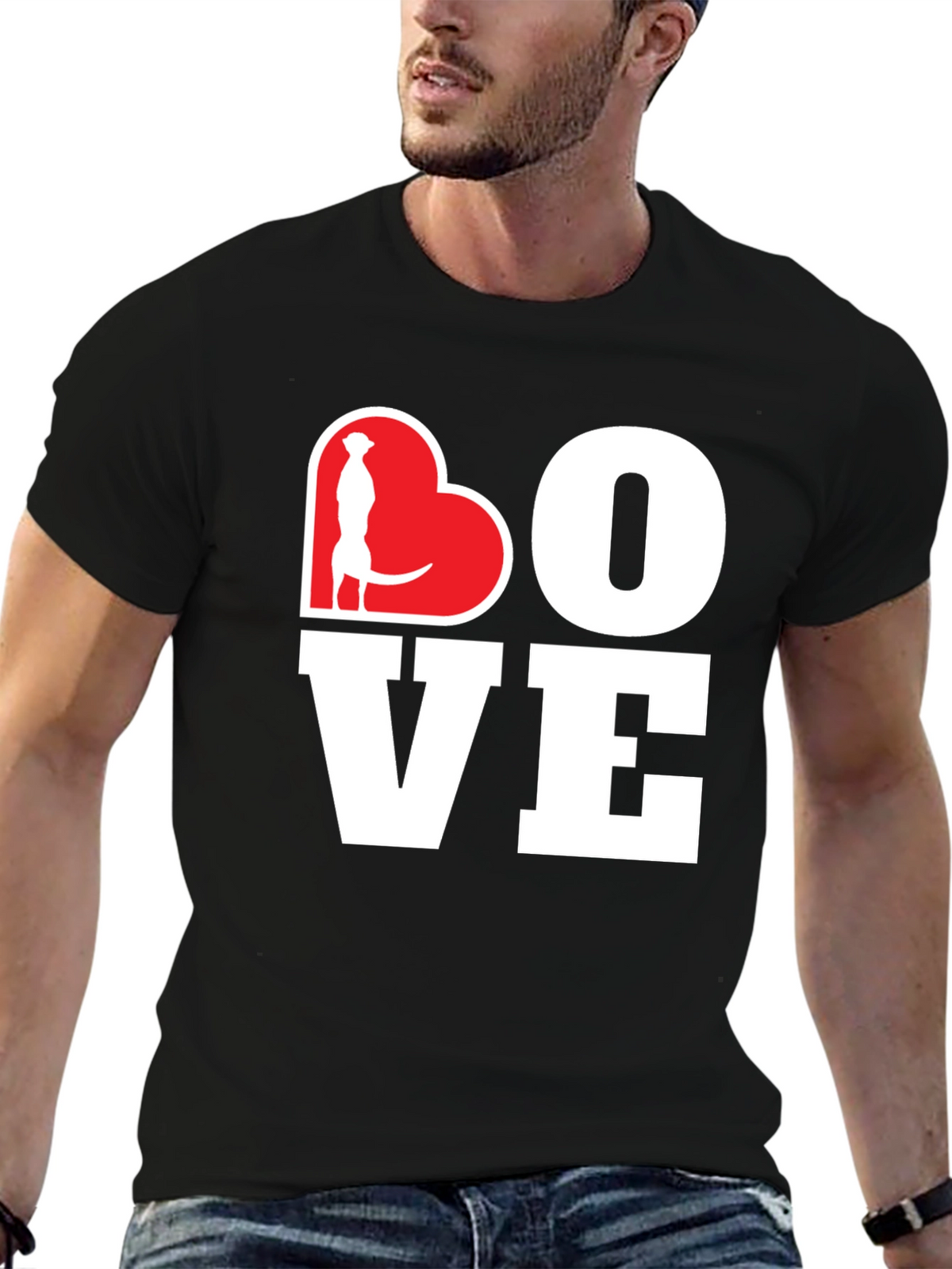 Meerkat Love Graphic Tee