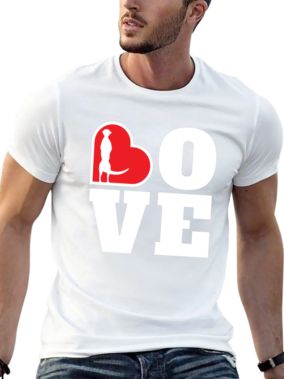 Meerkat Love Graphic Tee