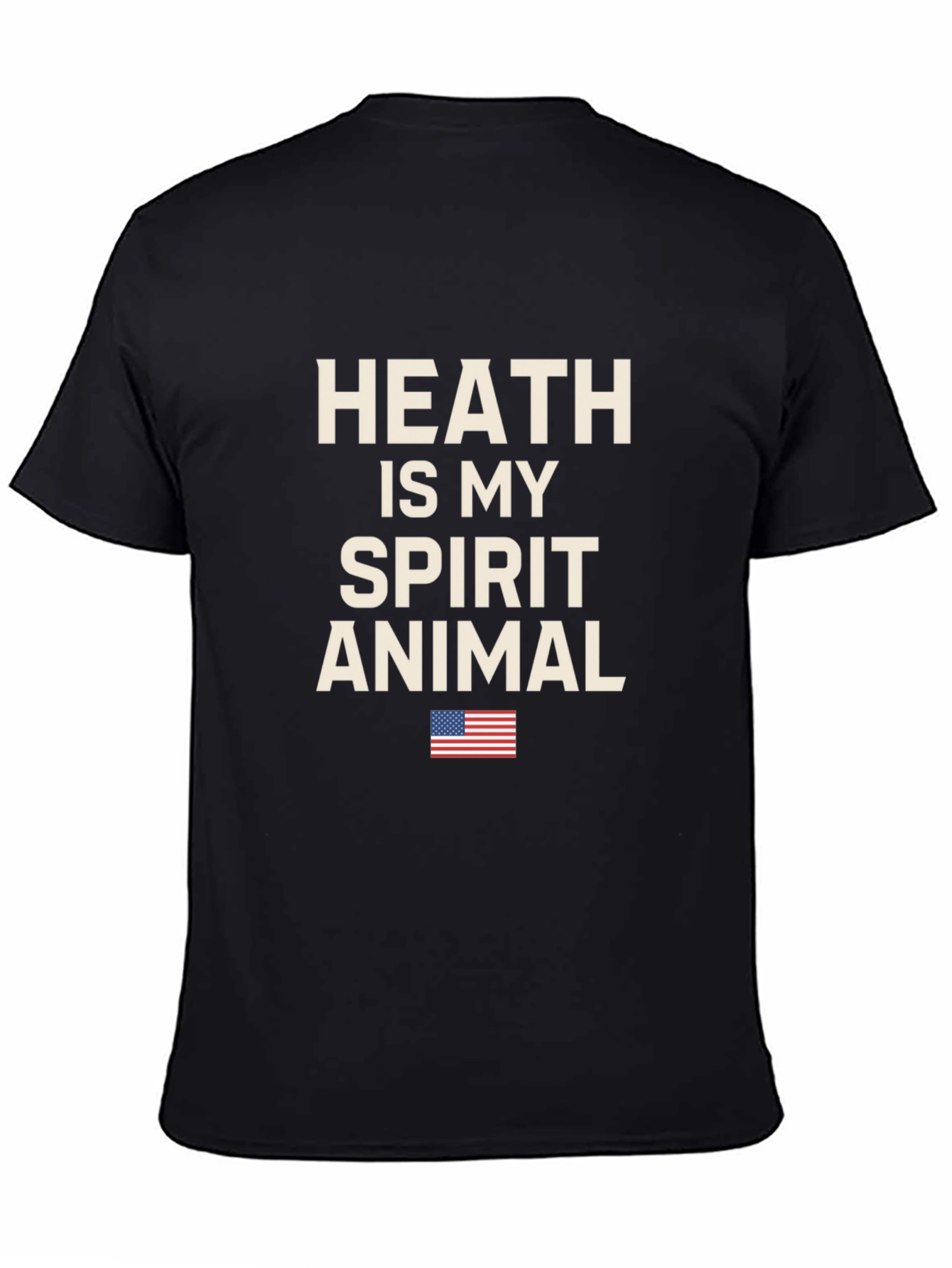 Heath Is My Spirit Animal T-Shirt - Patriotic Design