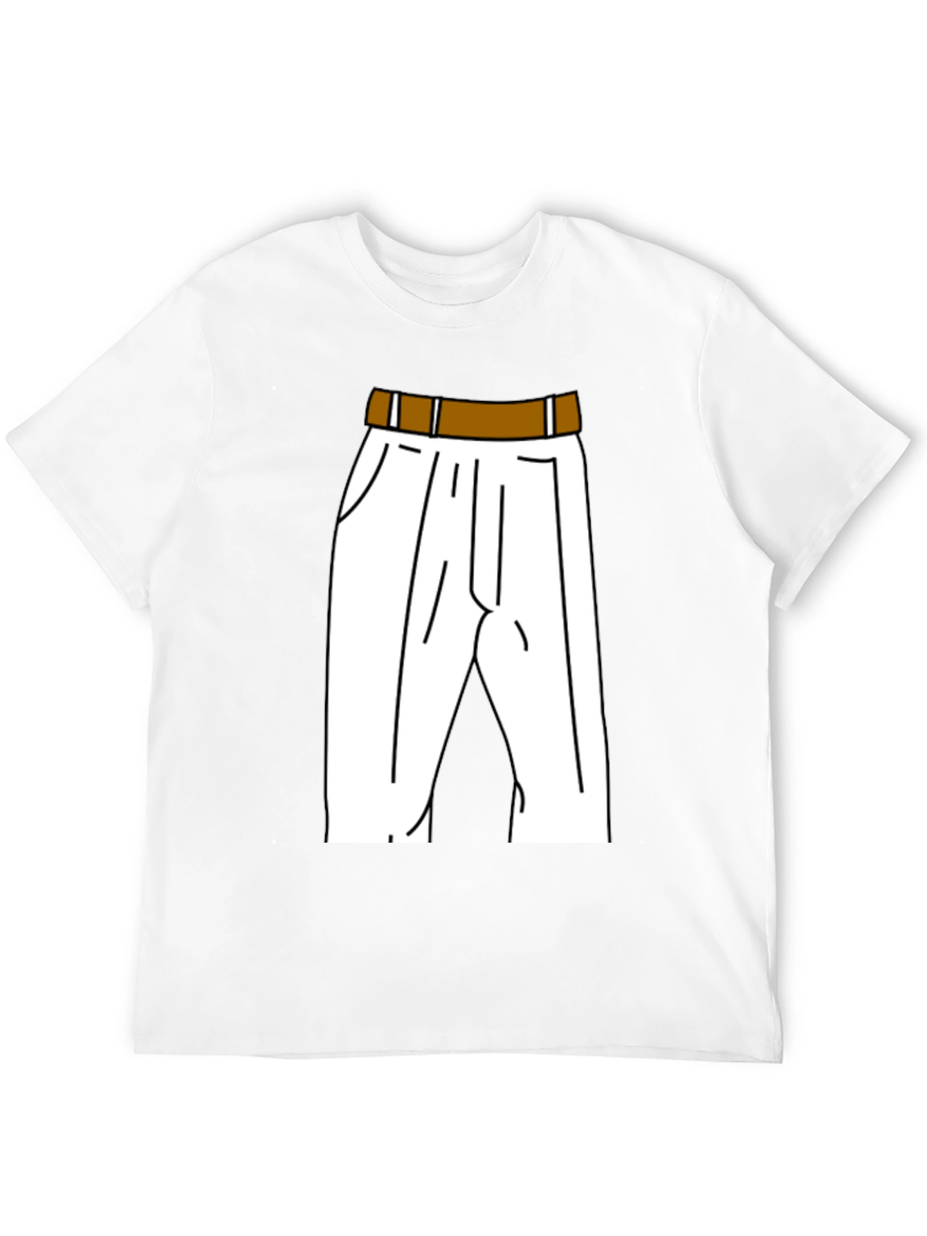 Funny Pants T-Shirt - Cartoon Style Apparel