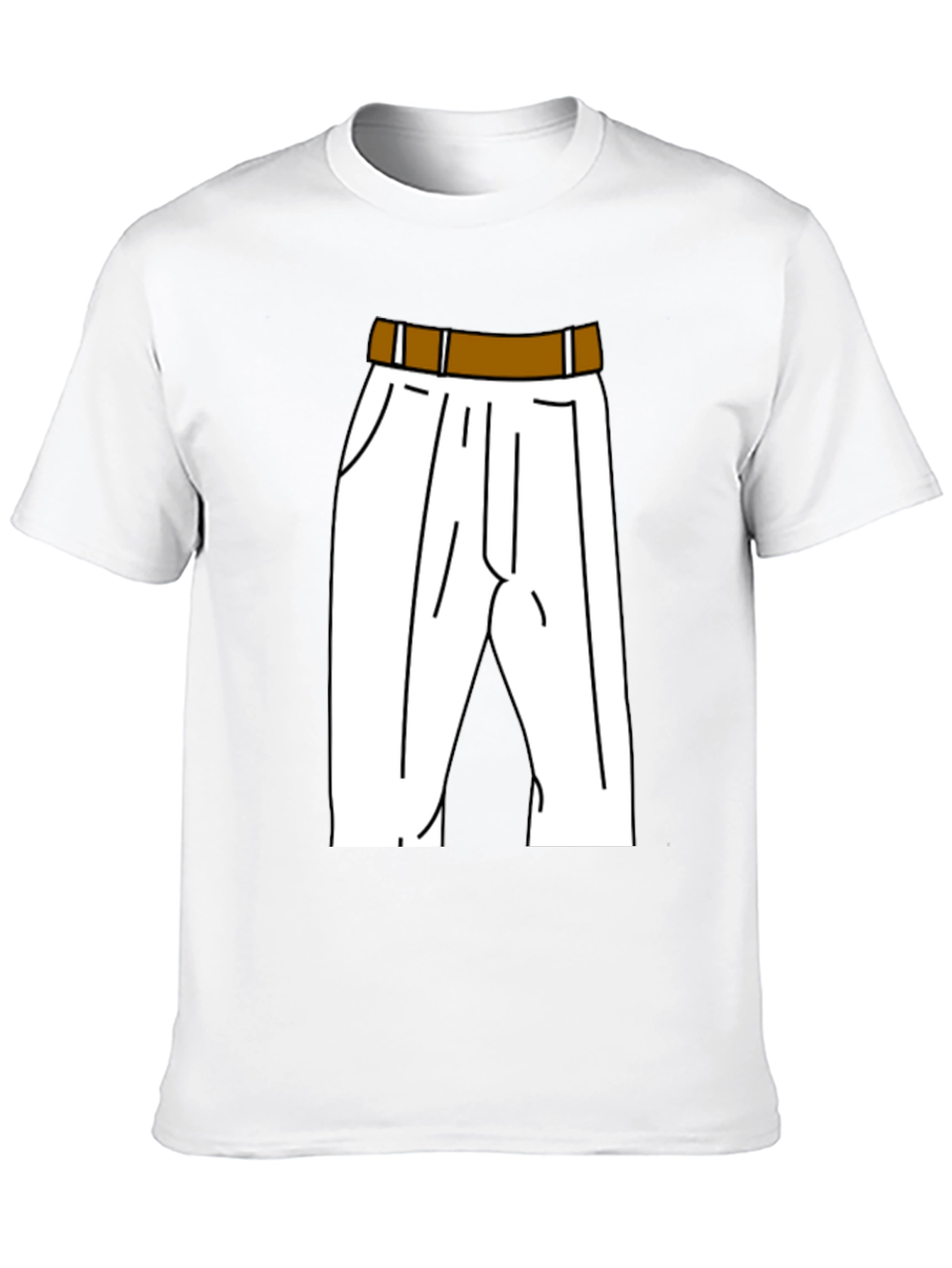 Funny Pants T-Shirt - Cartoon Style Apparel