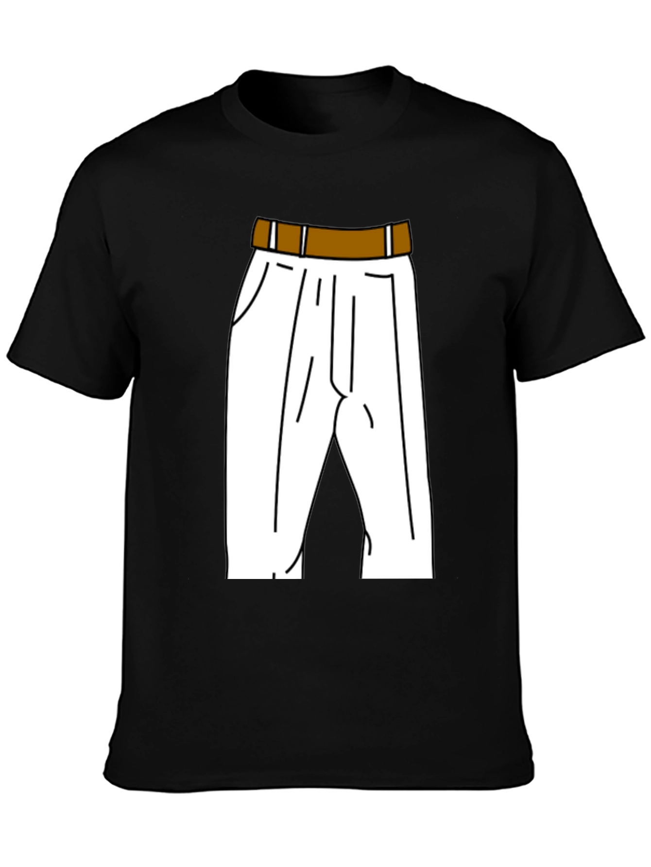 Funny Pants T-Shirt - Cartoon Style Apparel