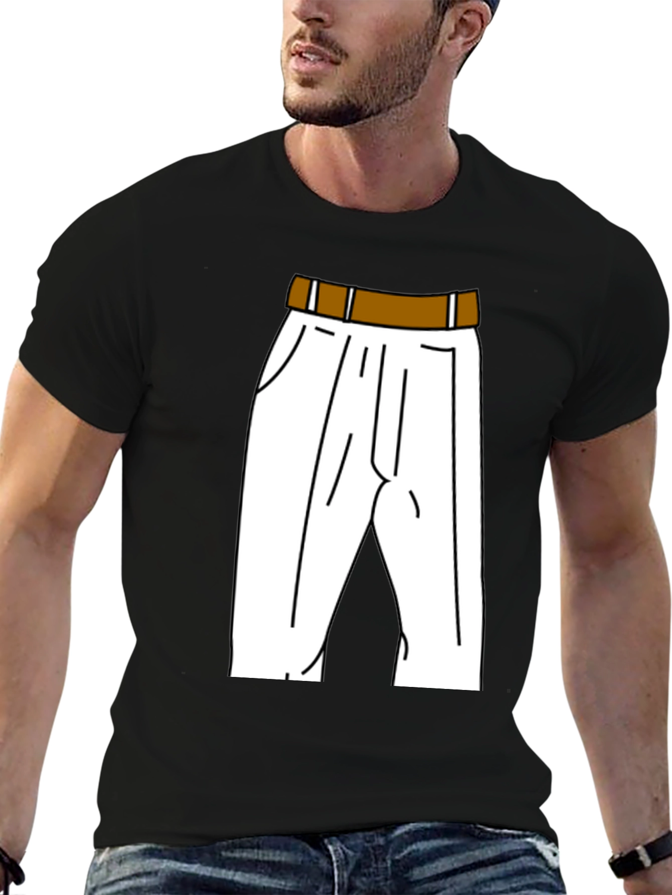 Funny Pants T-Shirt - Cartoon Style Apparel