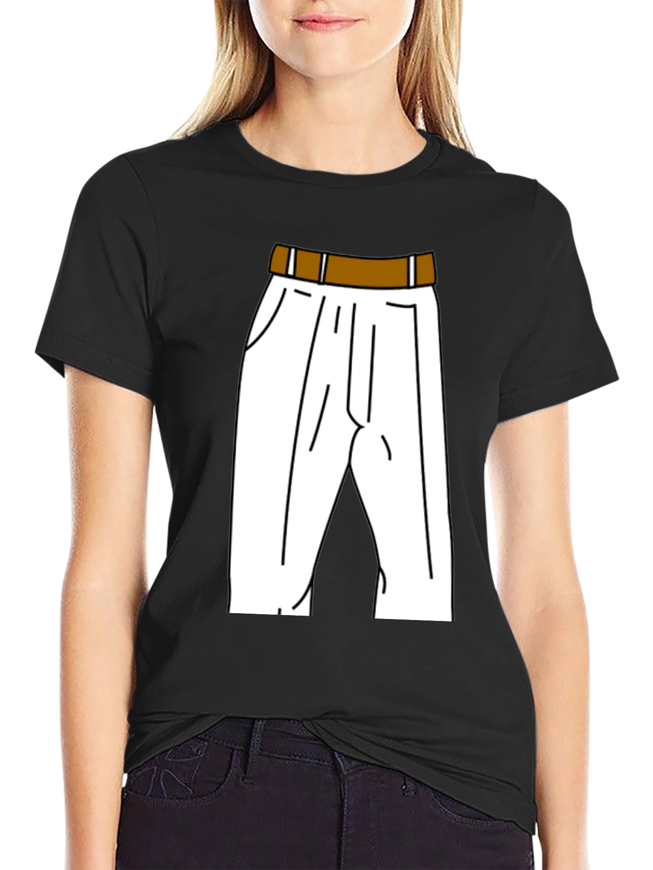 Funny Pants T-Shirt - Cartoon Style Apparel