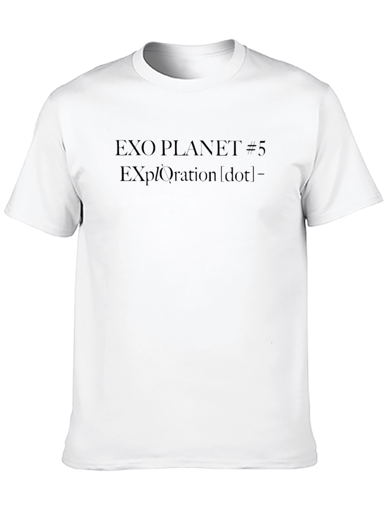 EXO Planet #5 Exploration Black T-Shirt