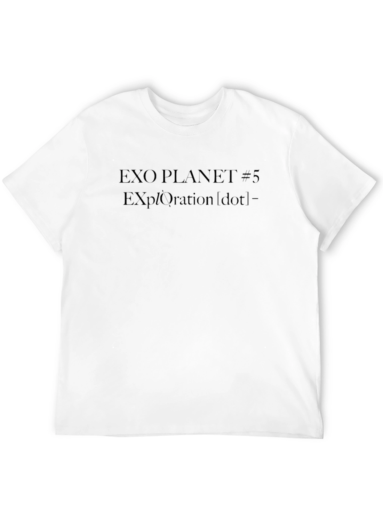 EXO Planet #5 Exploration Black T-Shirt